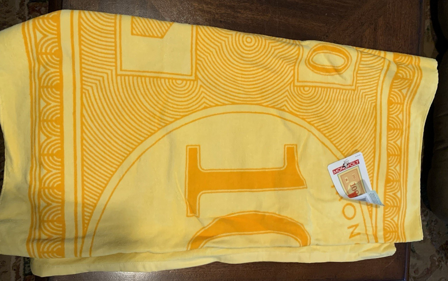 Monopoly Bathroom Set:Towels, shower curtain, garbage can, etc.(see description)