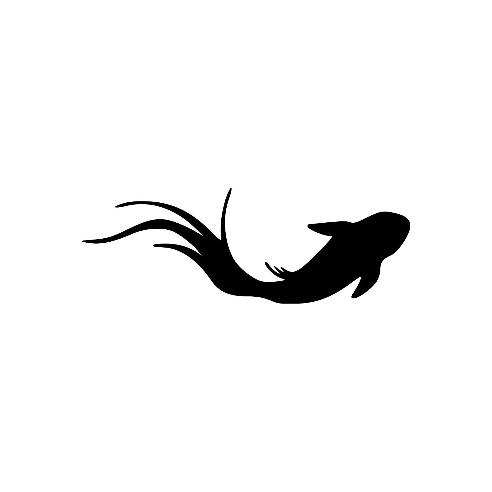 KOI FISH Vinyl Sticker – Nishikigoi Carp Japanese Goldfish – Die Cut Decal
