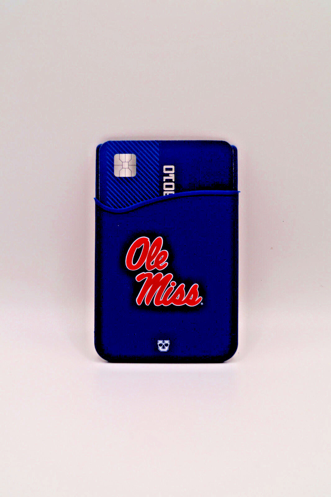 Universal Adhesive Pocket Stick On Phone Wallet Card Holder Ole Miss