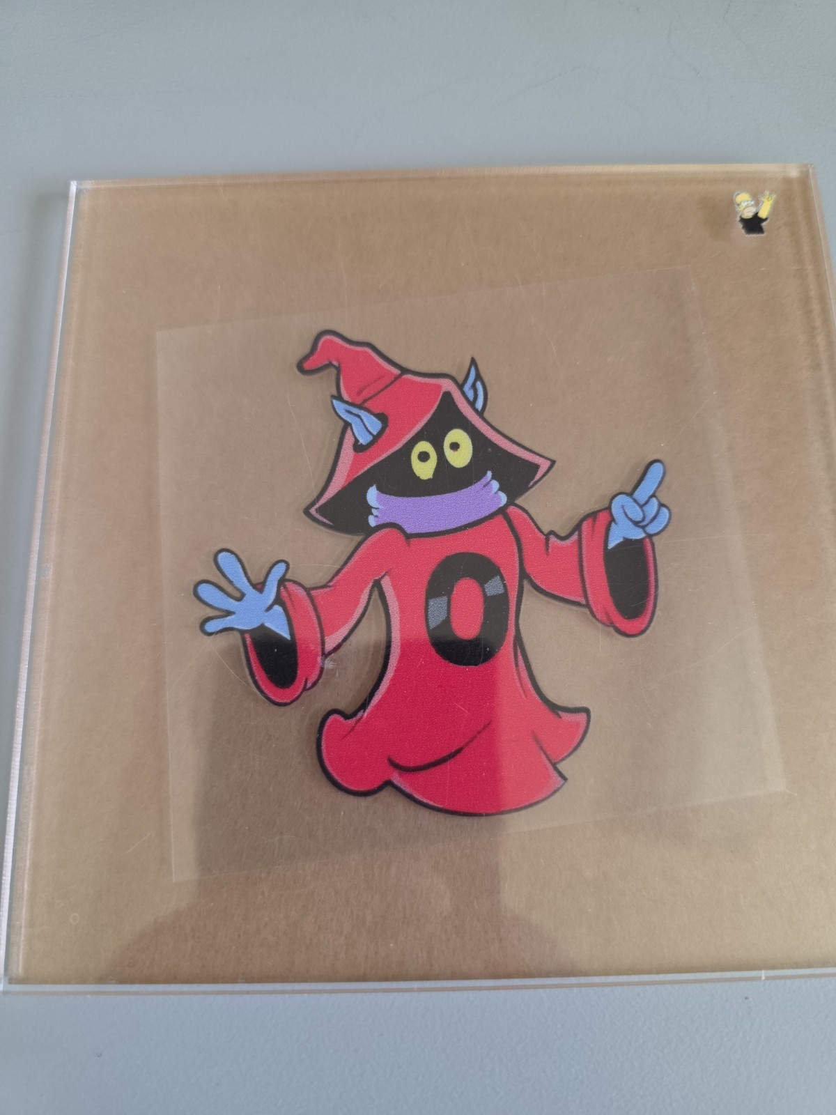 Orko 2 Retro Cartoon Vintage UV DTF Raised Decal Sticker Waterproof 3in