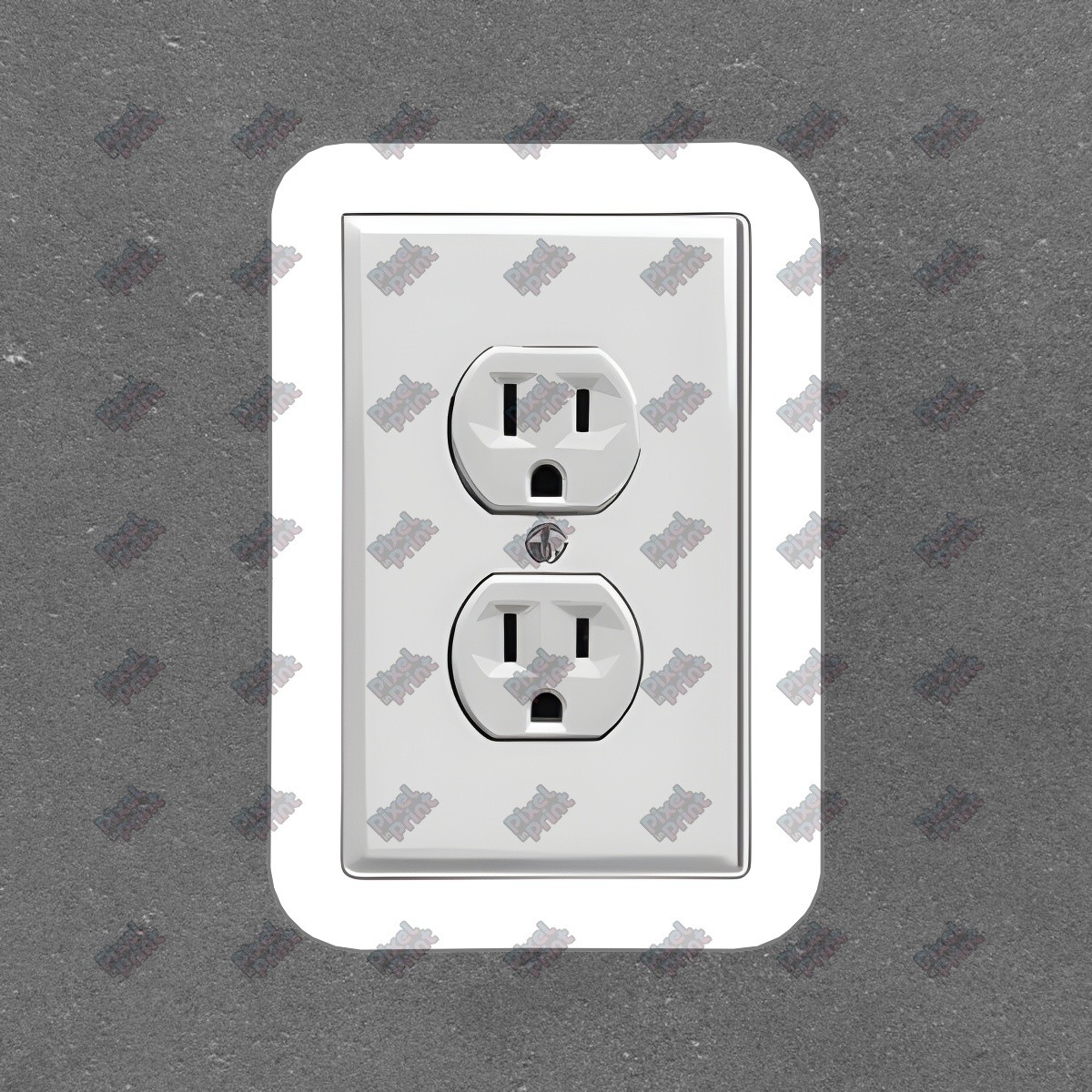 Fun Electrical Outlet Vinyl Sticker Decal Home Decor, Laptop, Water #386183