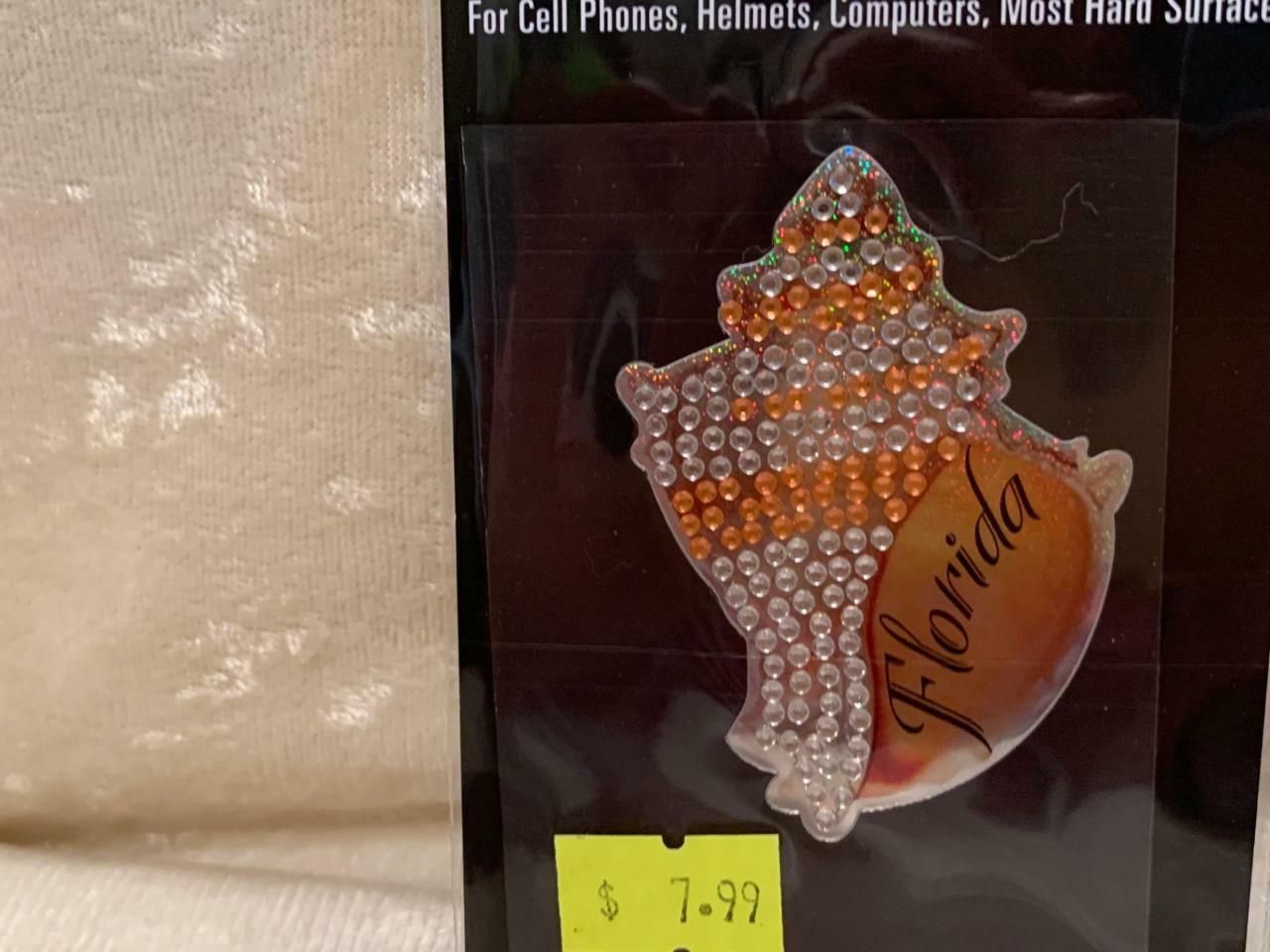 4 Different Florida Rhinestone Sticker for Most Hard Surfaces Alpen Bling