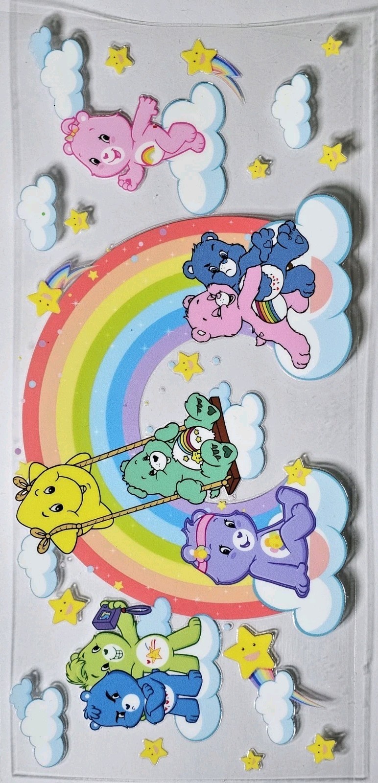 Care Bears UV DTF Transfer Sticker Wrap Tumbler UVDTF BUY 10+ GET COMBINED SHIP