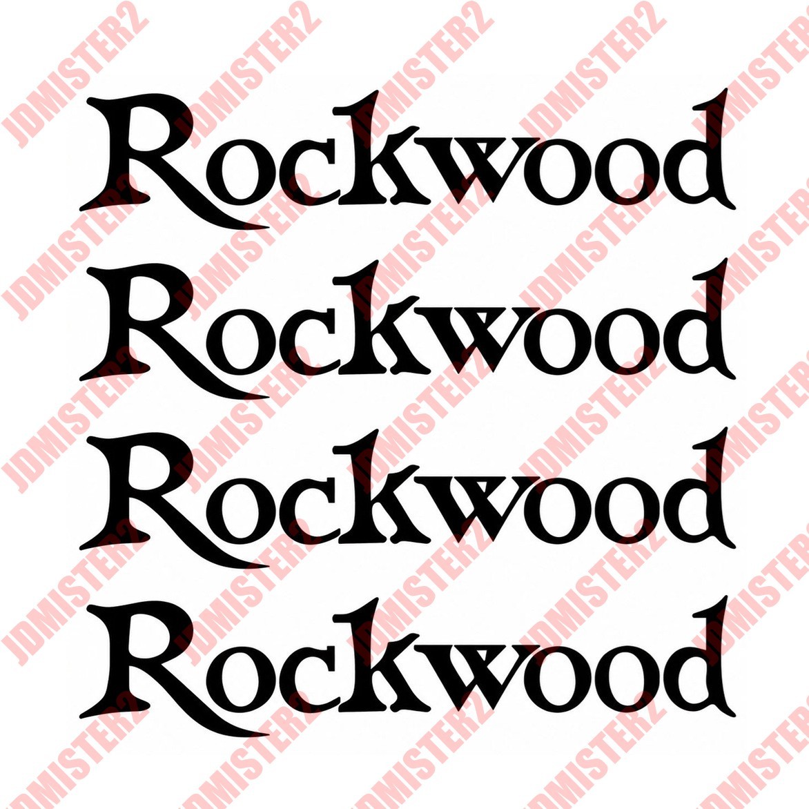 ROCKWOOD RV Trailer Decals Rockwood Camper 5th Wheel Stickers – Any Size