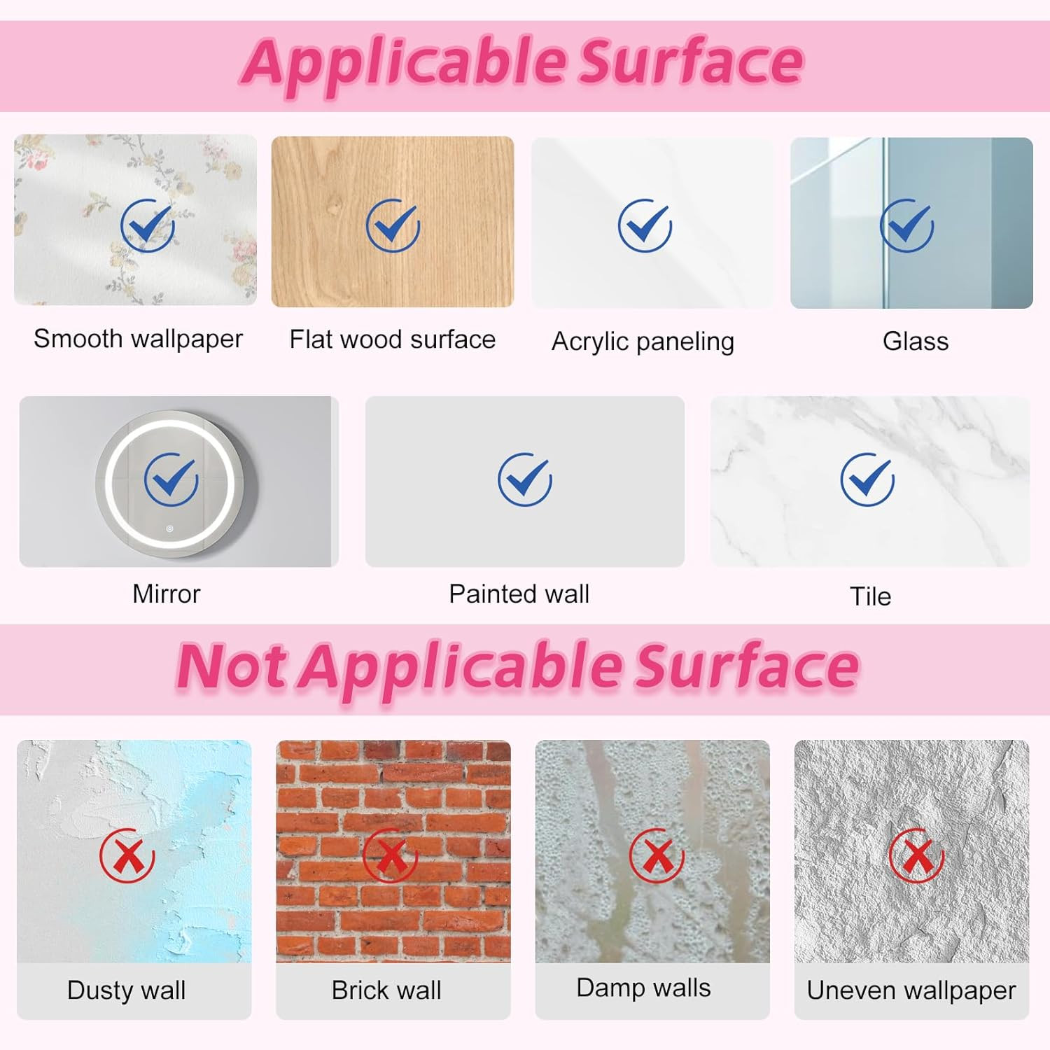 12Sheet Daisy Wall Decals, 180Pcs Cute Flower Wall Decals, Flower Vinyl Walls De