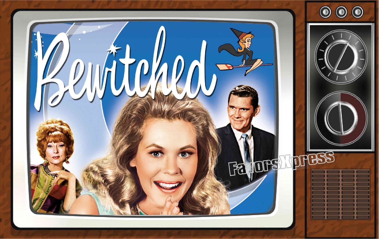 Bewitched Classic TV Show PHOTO MAGNET 4 X 2.5 INCHES