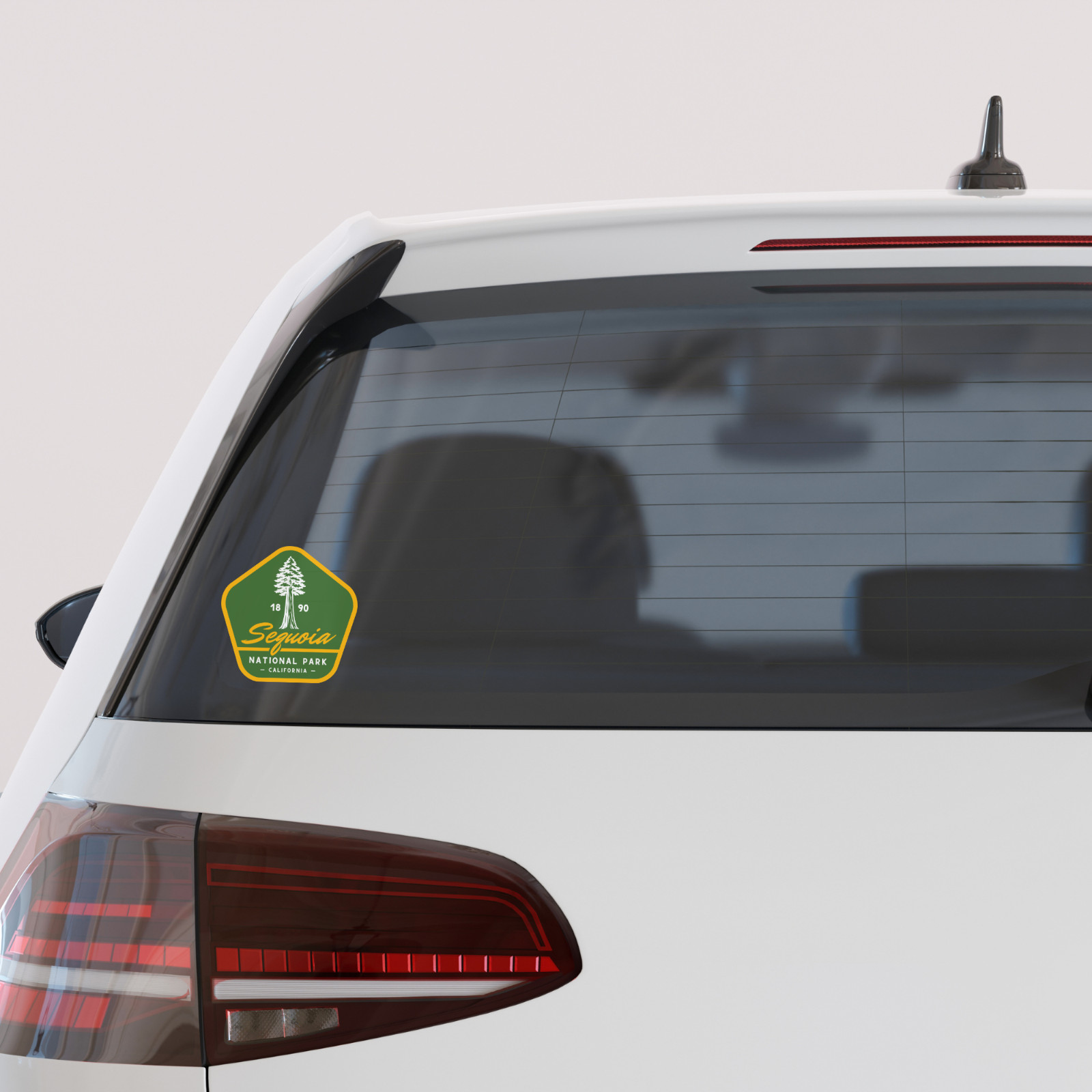 Sequoia National Park Sticker Retro California Tree Travel Vinyl Decal