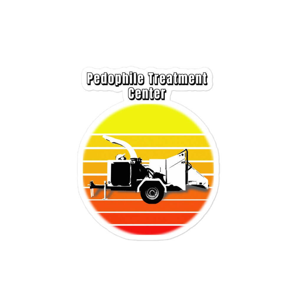 Pedophile Treatment Center – Bubble-free stickers