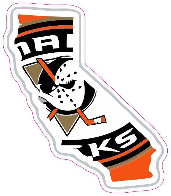 Anaheim Ducks Hockey Vinyl Decal Sticker Car Truck Bumper Laptop Tumbler Mug