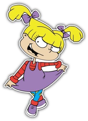 Angelica Pickles Cartoon Sticker Decal Computer Laptop Wall Car Phone