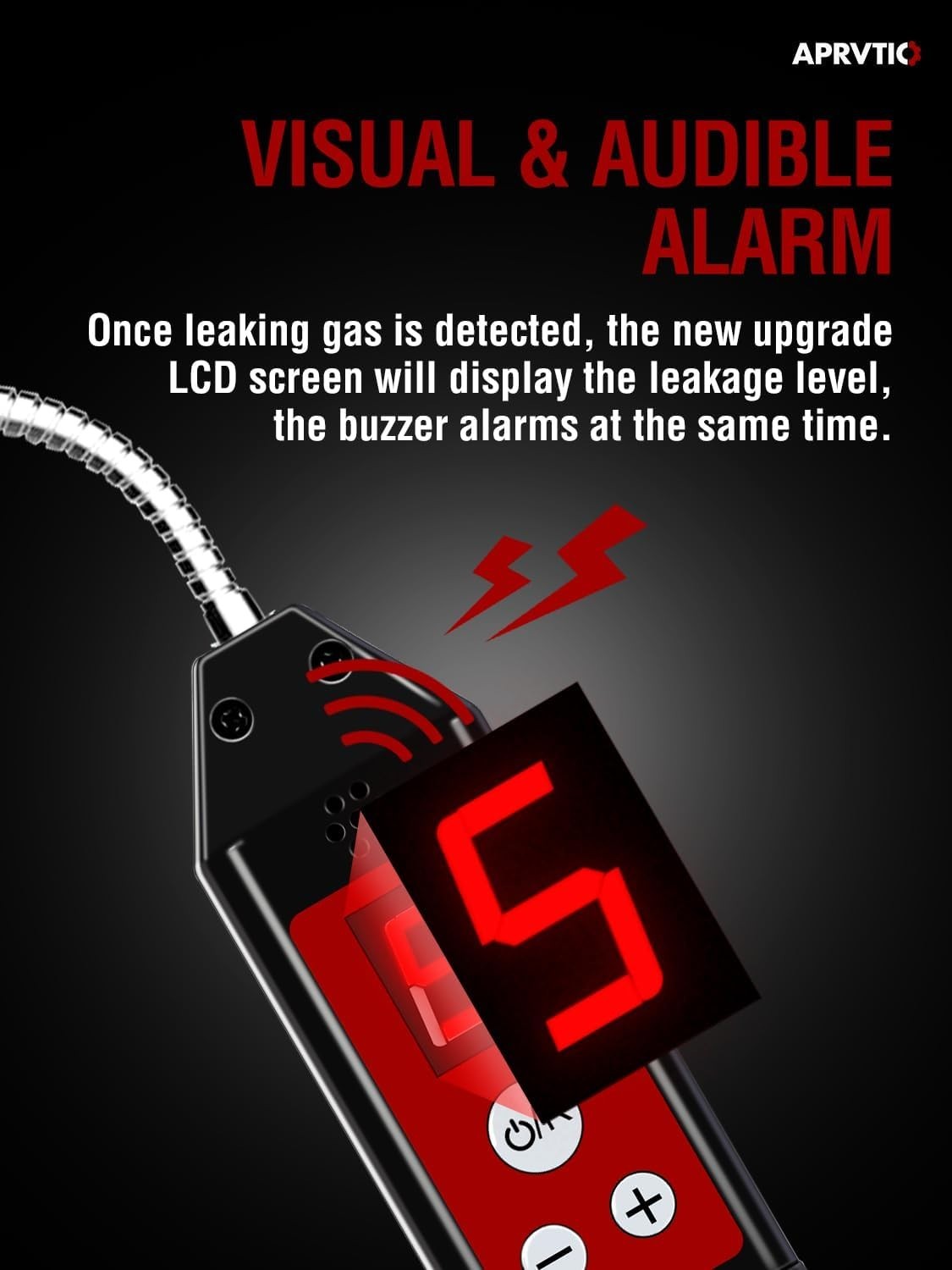 Electronic Refrigerant Leak Detector with UV & LED Light, WJL-6000PRO Freon L…