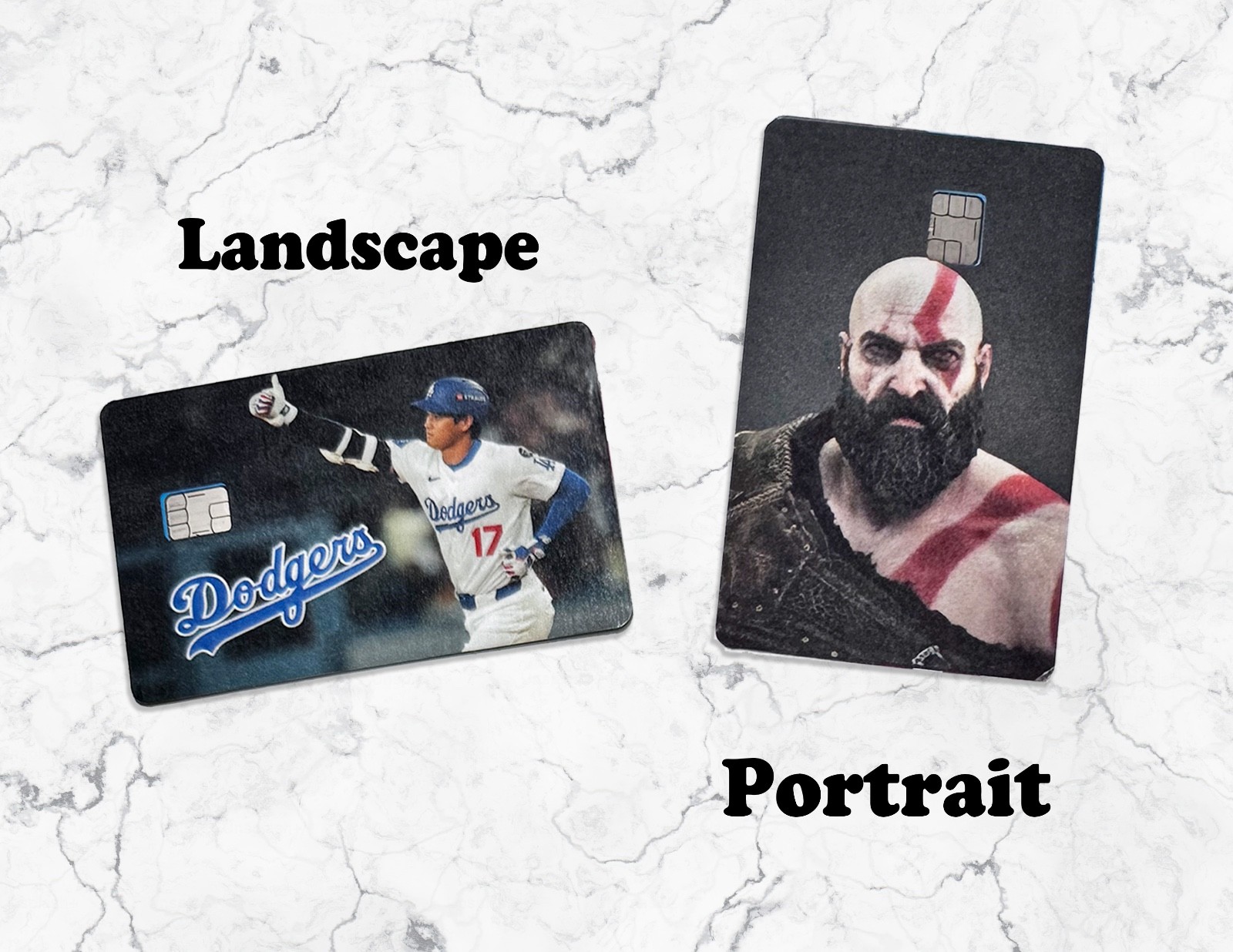 Personalized Debit/ Credit Card Skin with Your Own Photo, Image or Any Design