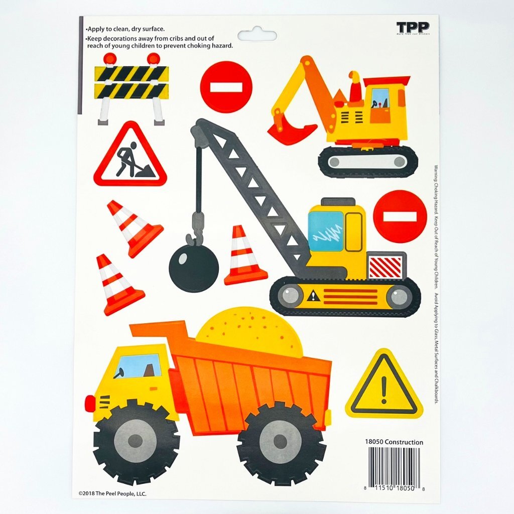 THE PEEL PEOPLE PEEL & STICK WALL DECALS: 6 CHOICES