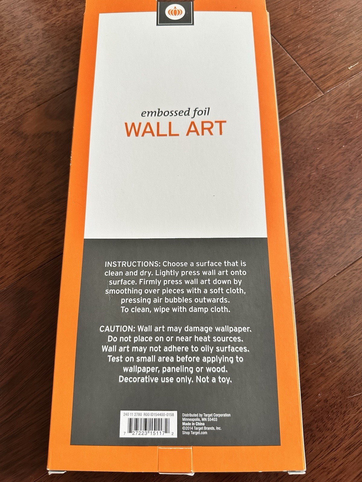 Target Halloween Embossed Foil Wall Bats Art Mirror Décor Self Adhesive New