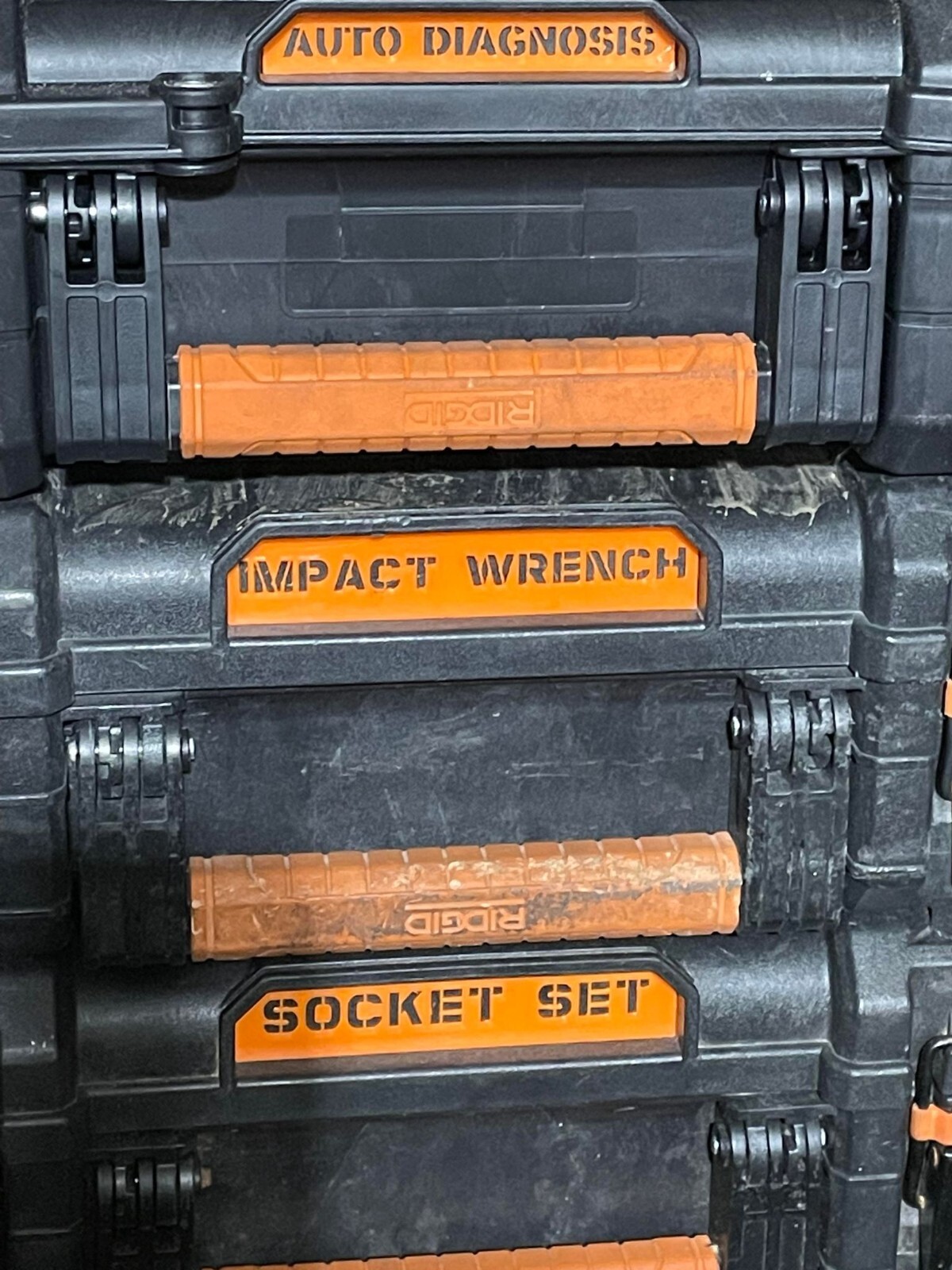 Ridgid Pro Gear Tool Box Labels for Gen 1 or Gen 2 tool boxes