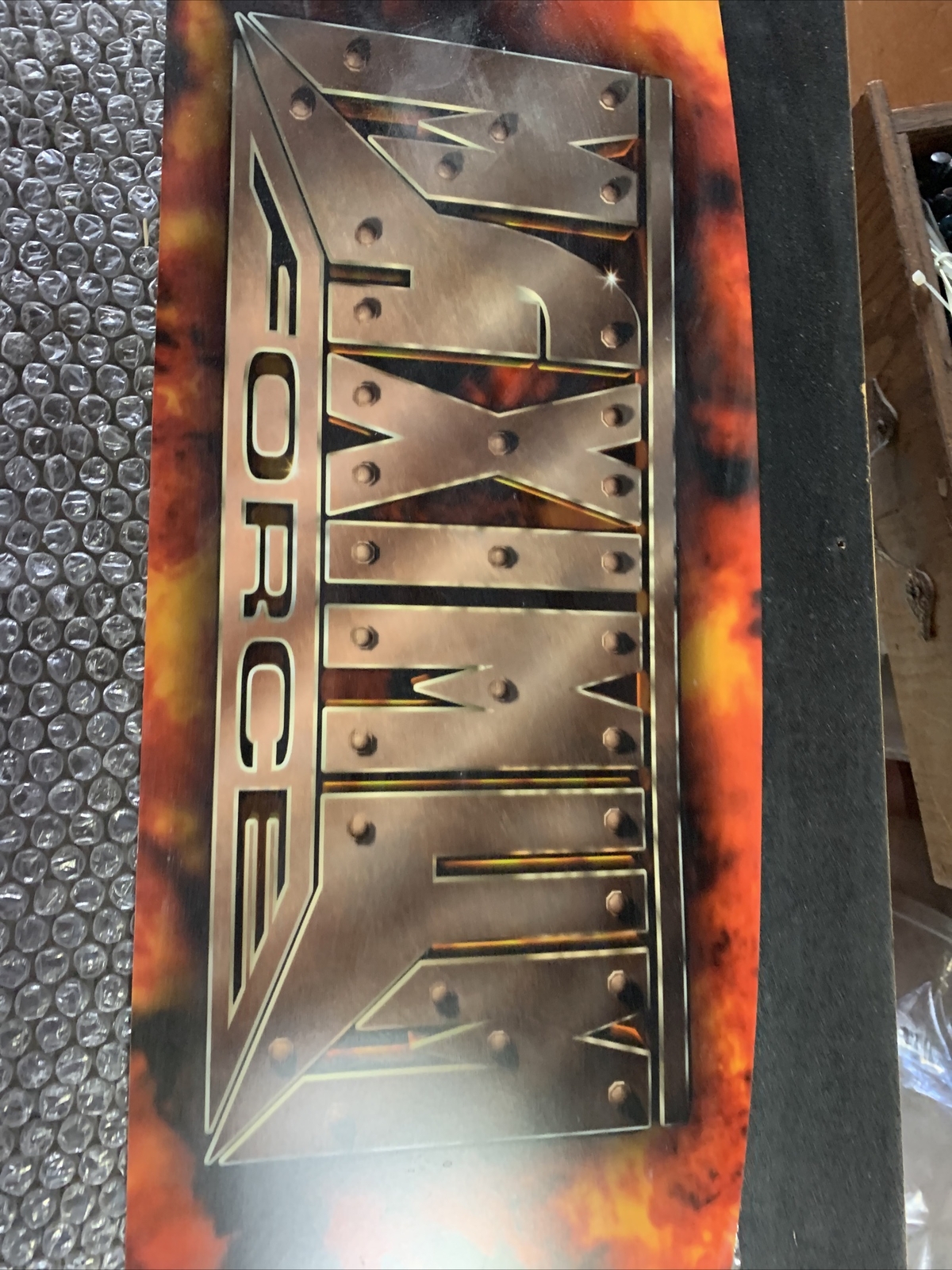 Maximum Force Atari Original Marquee Sign Restaurant Bar Wall Hanger If27