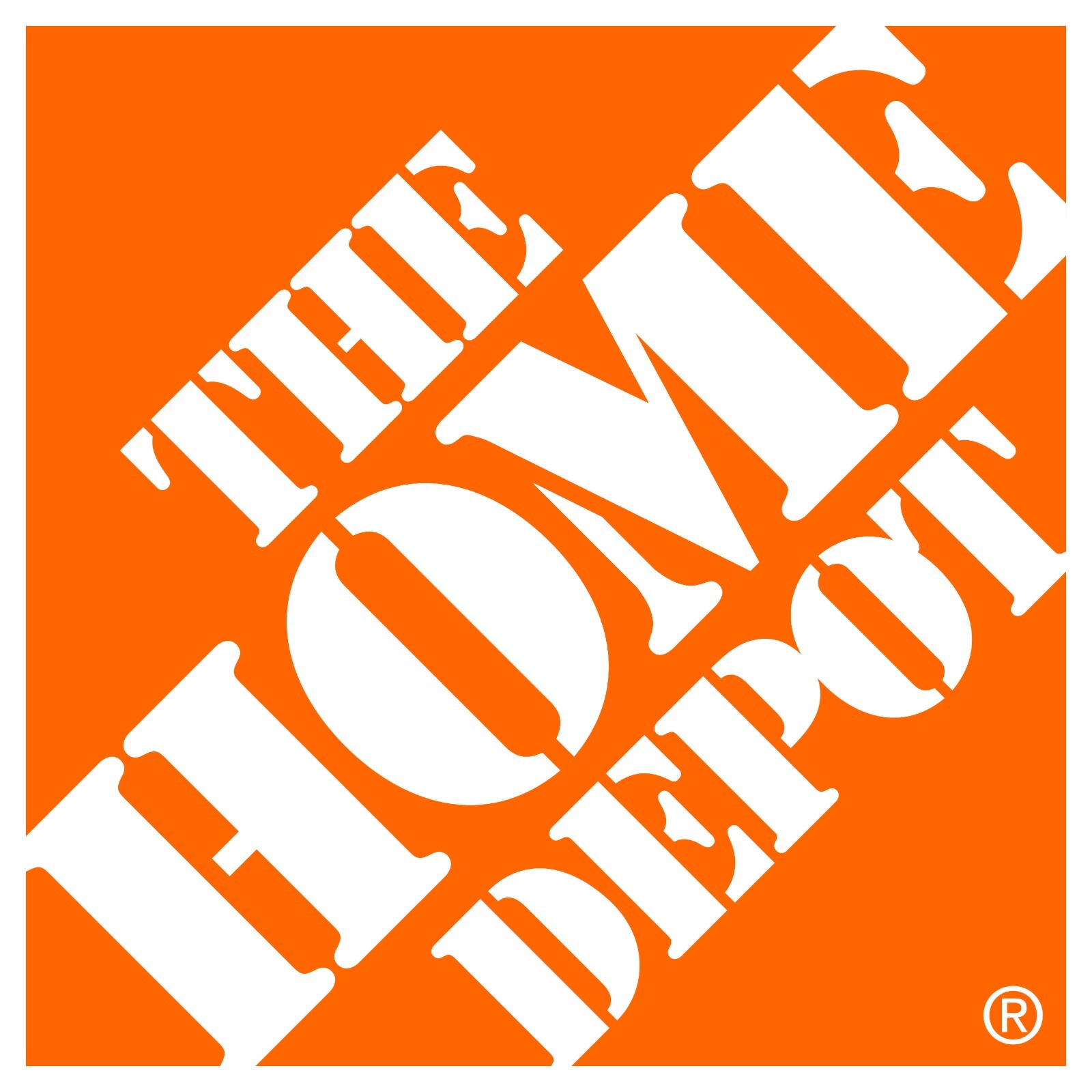 The Home Depot sticker logo weatherproof bumper vinyl decal