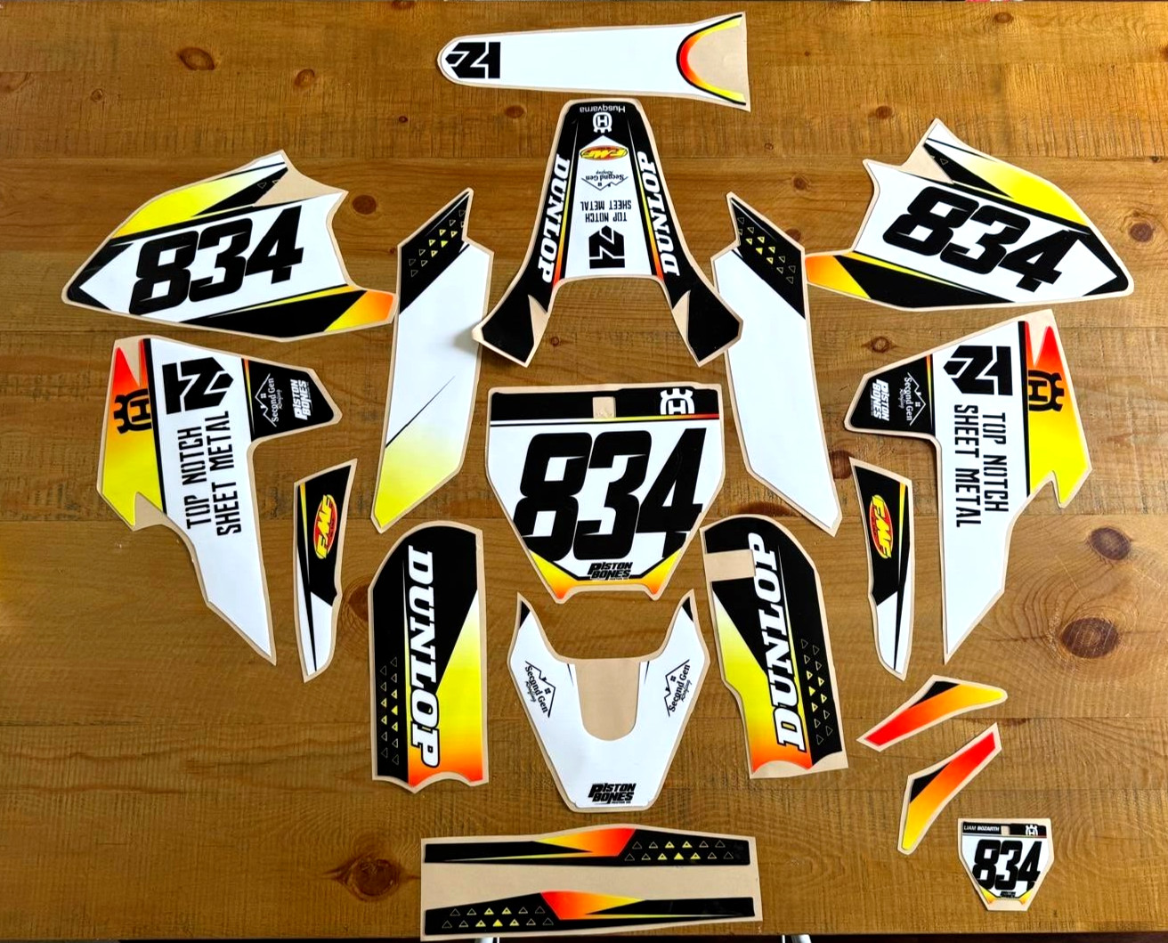 HUSKY 50 2022 FULL CUSTOM GRAPHICS GO KARTS THICK USA MADE QUALITY GLOSS NEW