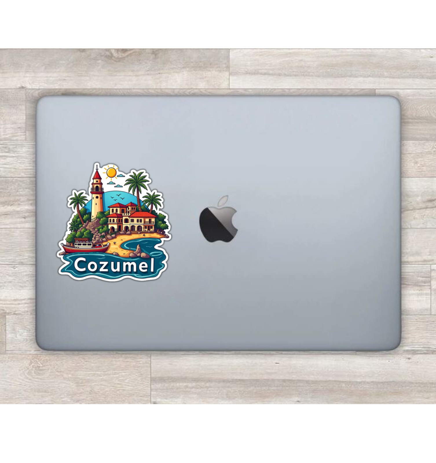 Cozumel Mexico Fridge Magnet or Laptop Sticker