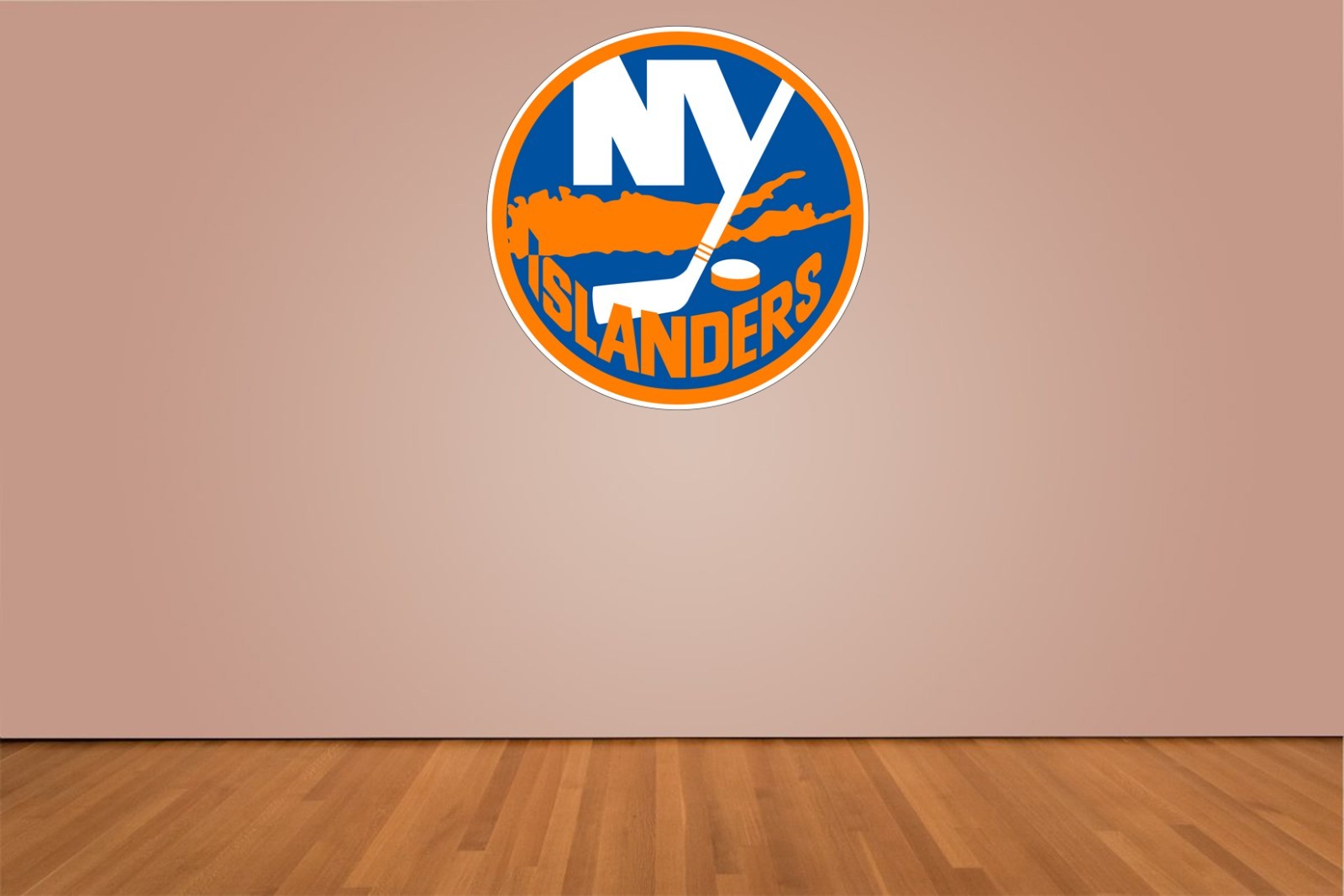 New York Islanders Indoor Wall Vinyl Decal Sticker 5" – 52"