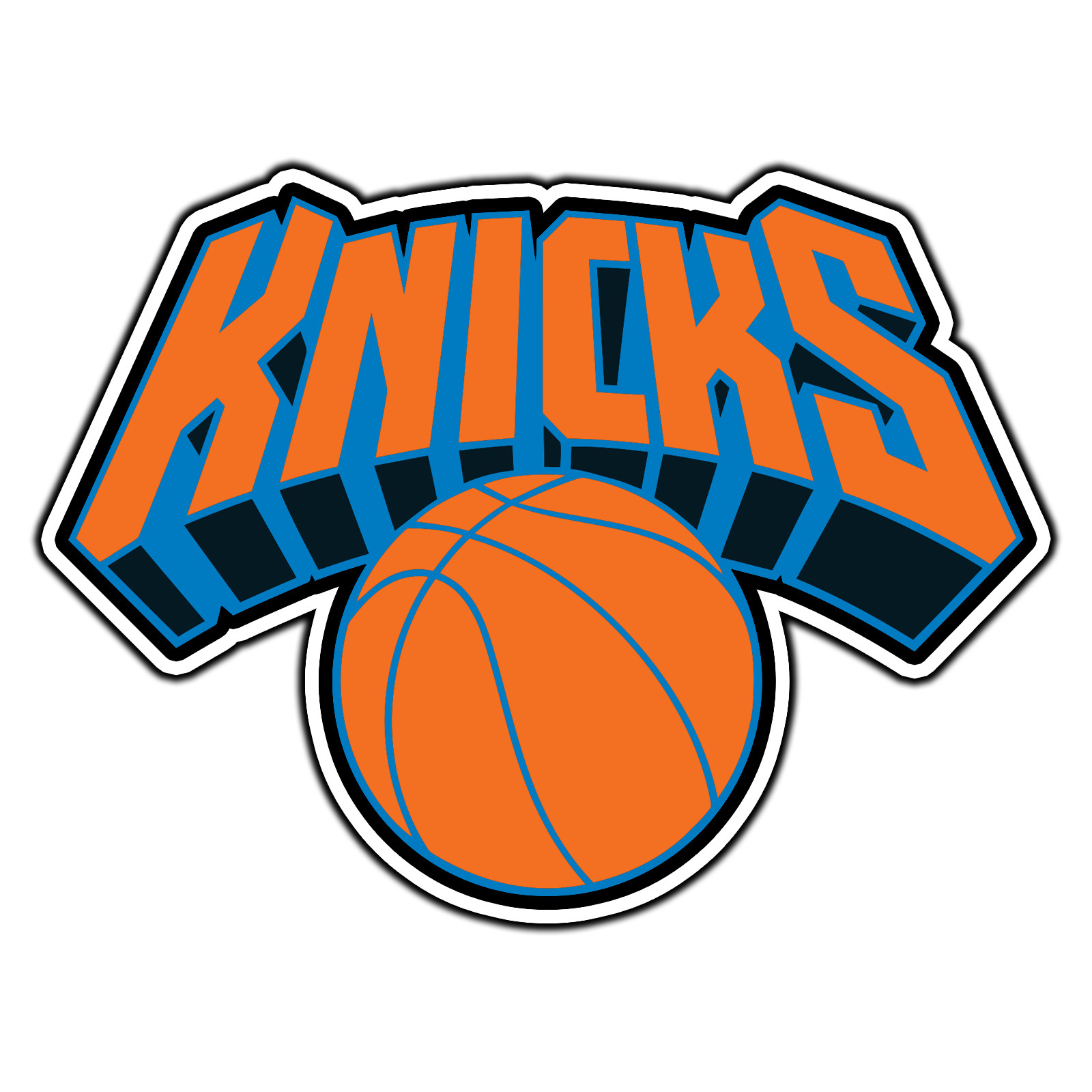 New York Knicks Logo #6 Basketball Sticker Waterproof Vinyl Decal Die-Cut