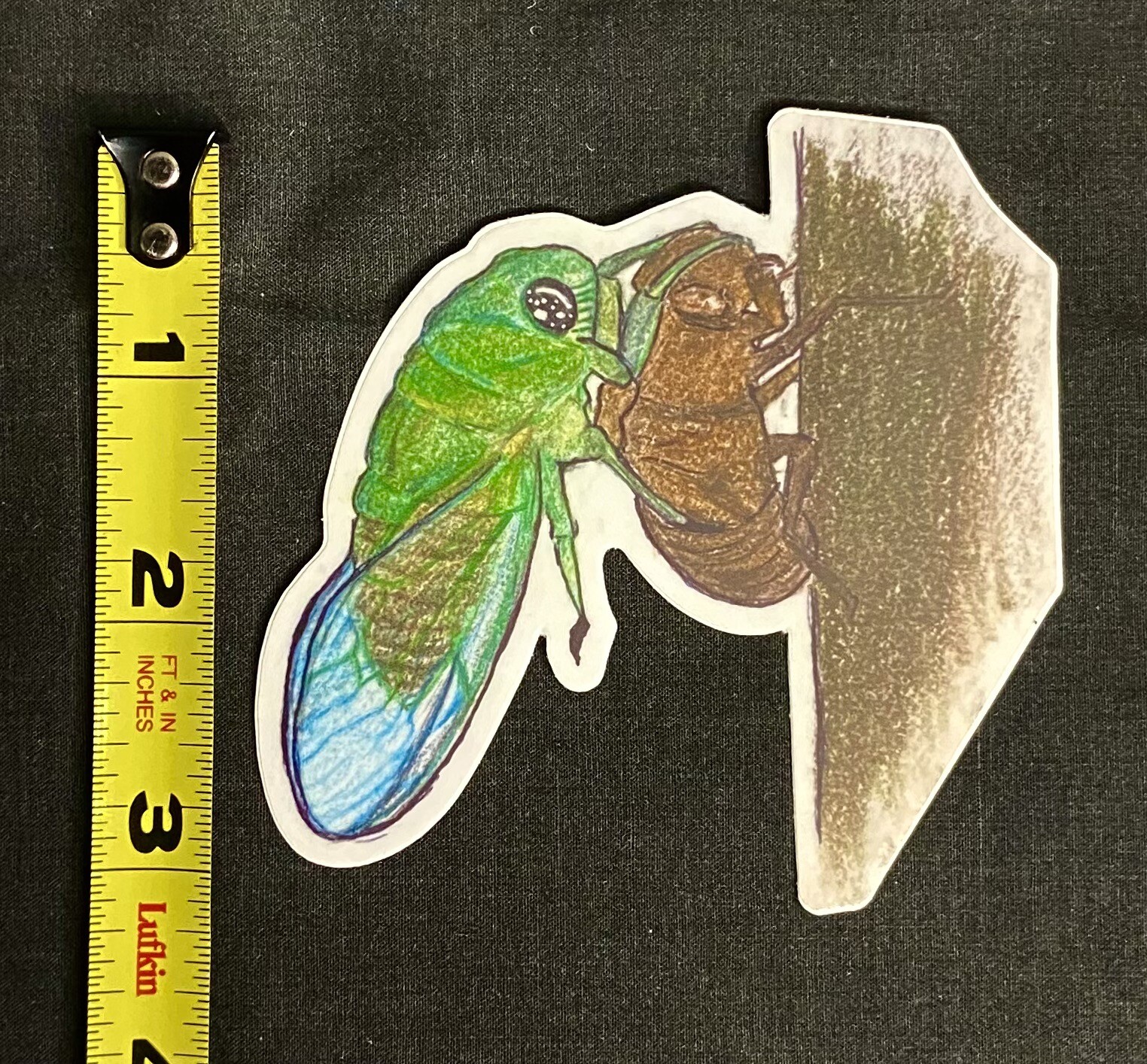 Wildlife Art Stickers Your Choice- 1 Vinyl Sticker: Bee, Snail, Ladybug, Bird