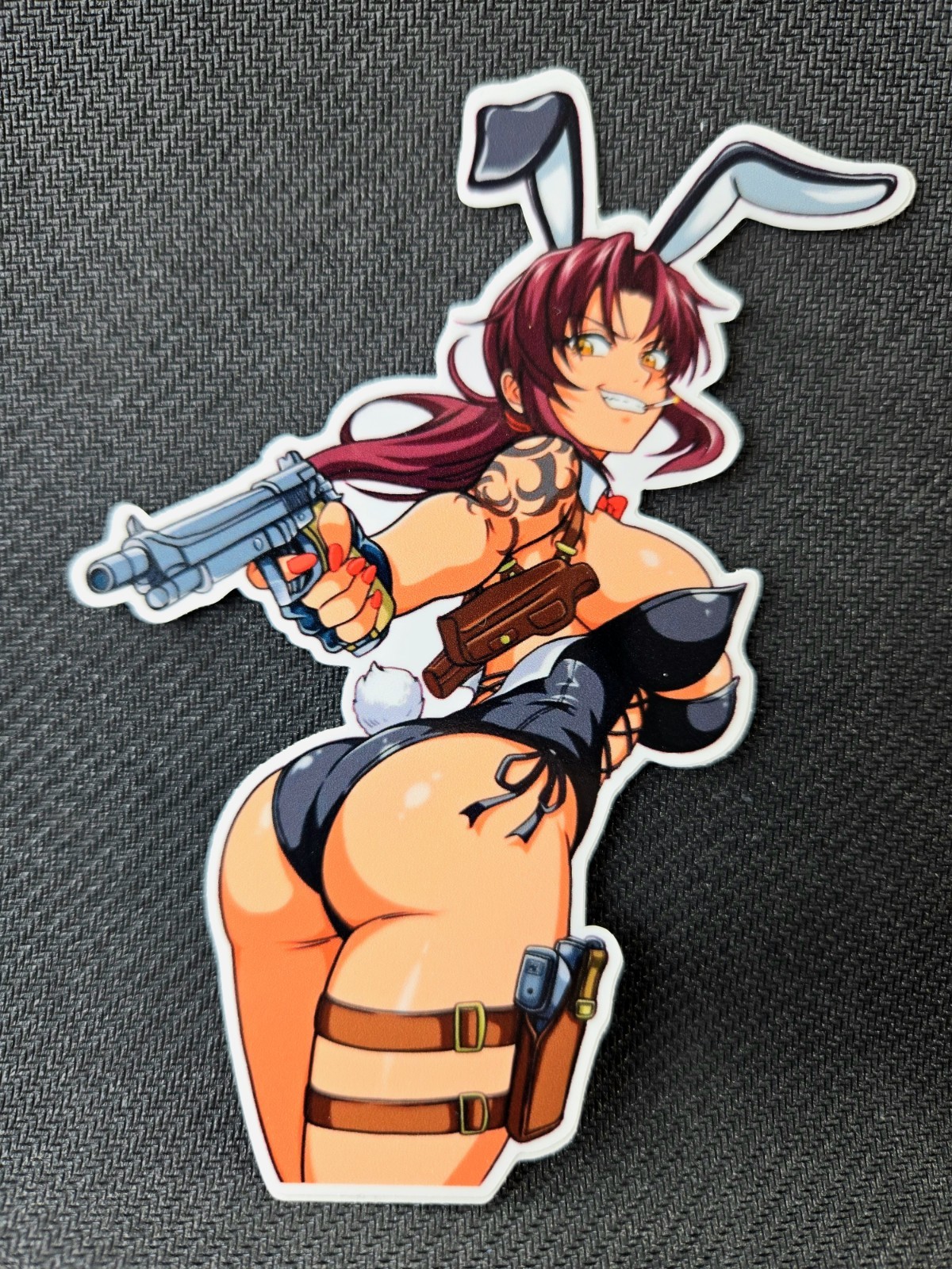 5" Vinyl Weatherproof Waifu Vinyl Sticker Bunny Revy
