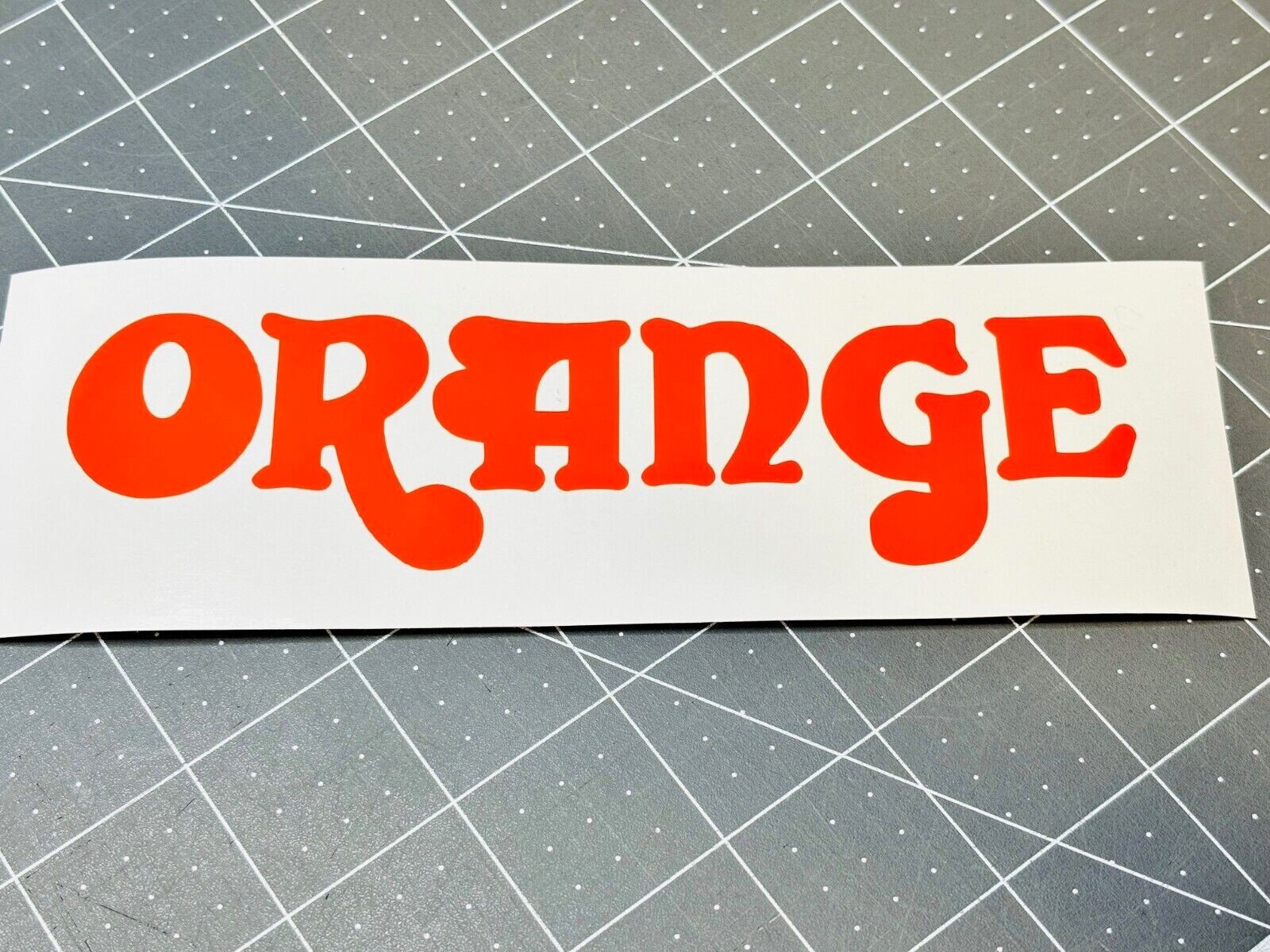 Guitar Amp Brand Vinyl Decal – MANY Sizes & Colors Buy 2 Get 1 FREE & FREE Ship