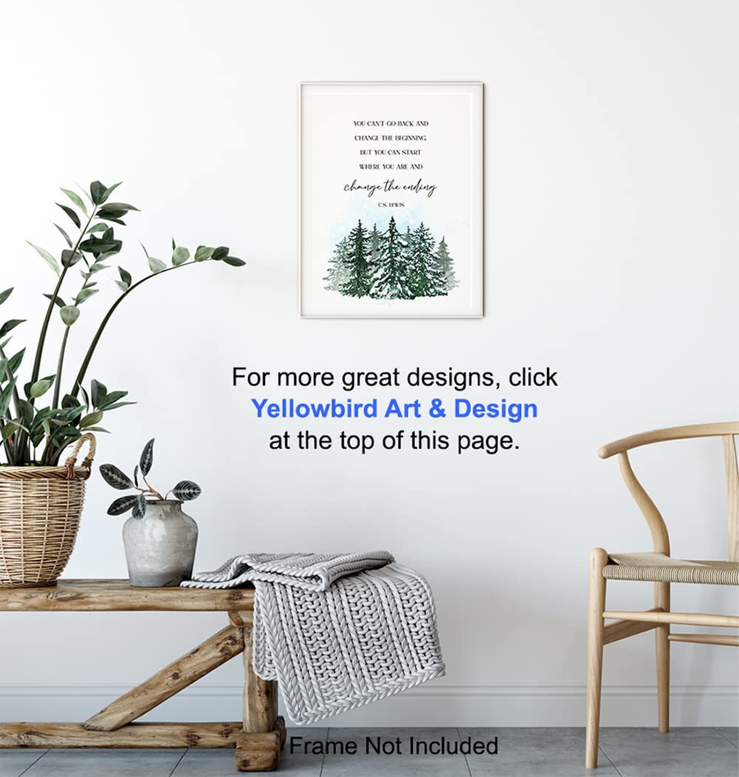 Motivational Positive Inspirational Quotes Decor Wall Art – Uplifting Encoura…