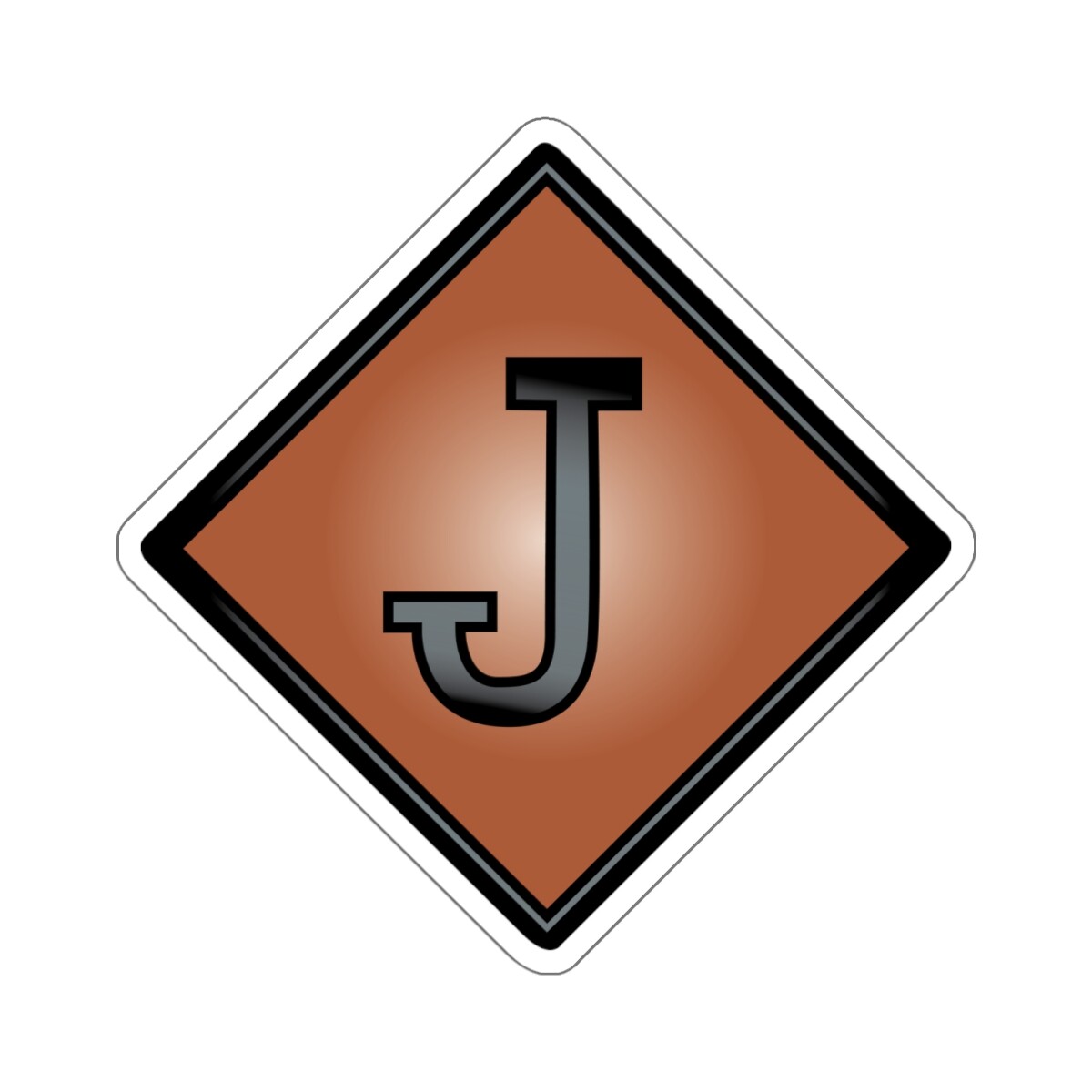 Kiss-Cut Stickers – 505th Parachute Infantry Regiment – J Sticker for 505th PIR