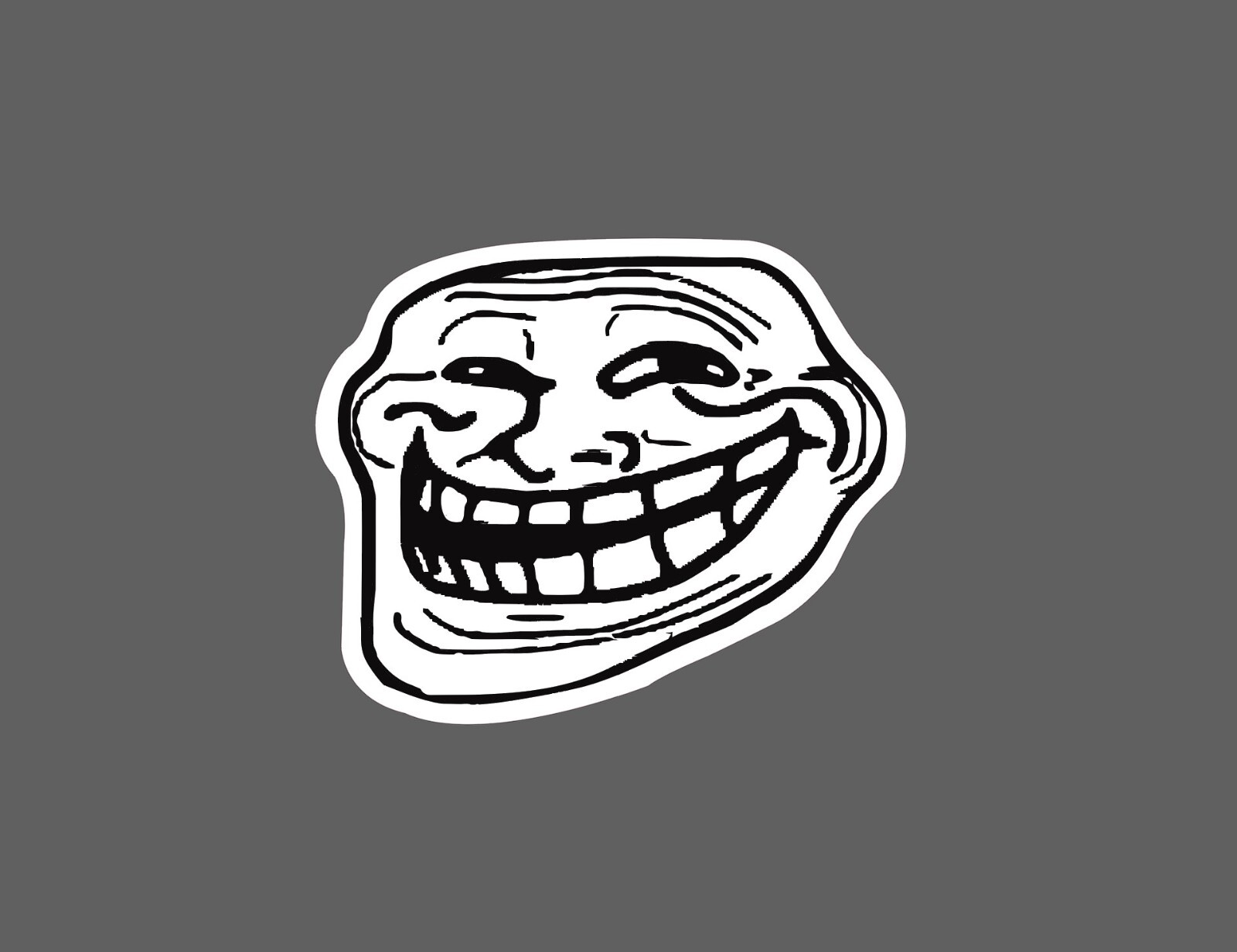 Troll Face Sticker Meme Waterproof NEW – Buy Any 4 For $1.75 EACH Storewide!