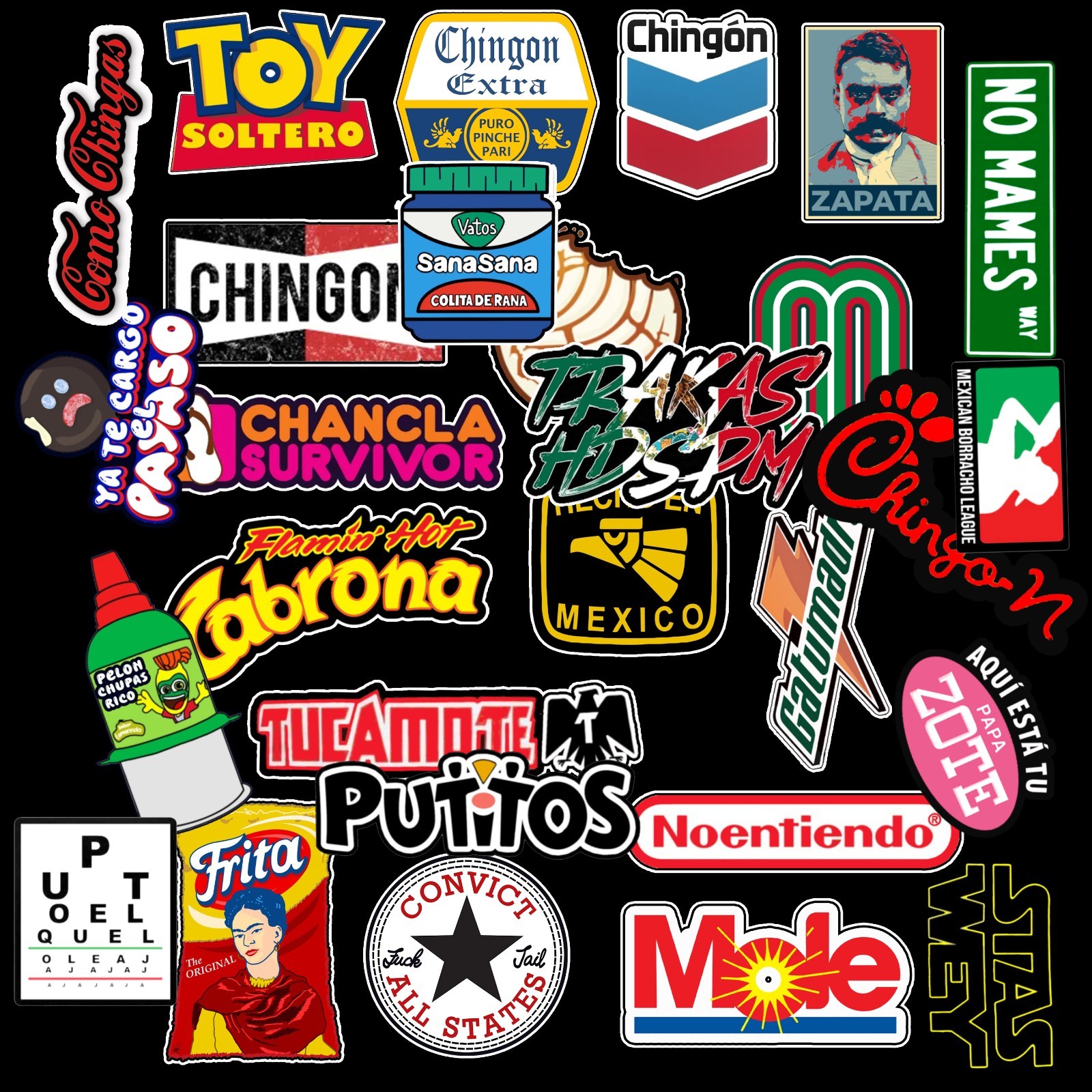 21+ mexican funny Vinyl Sticker Decal-blue collar sarcastic