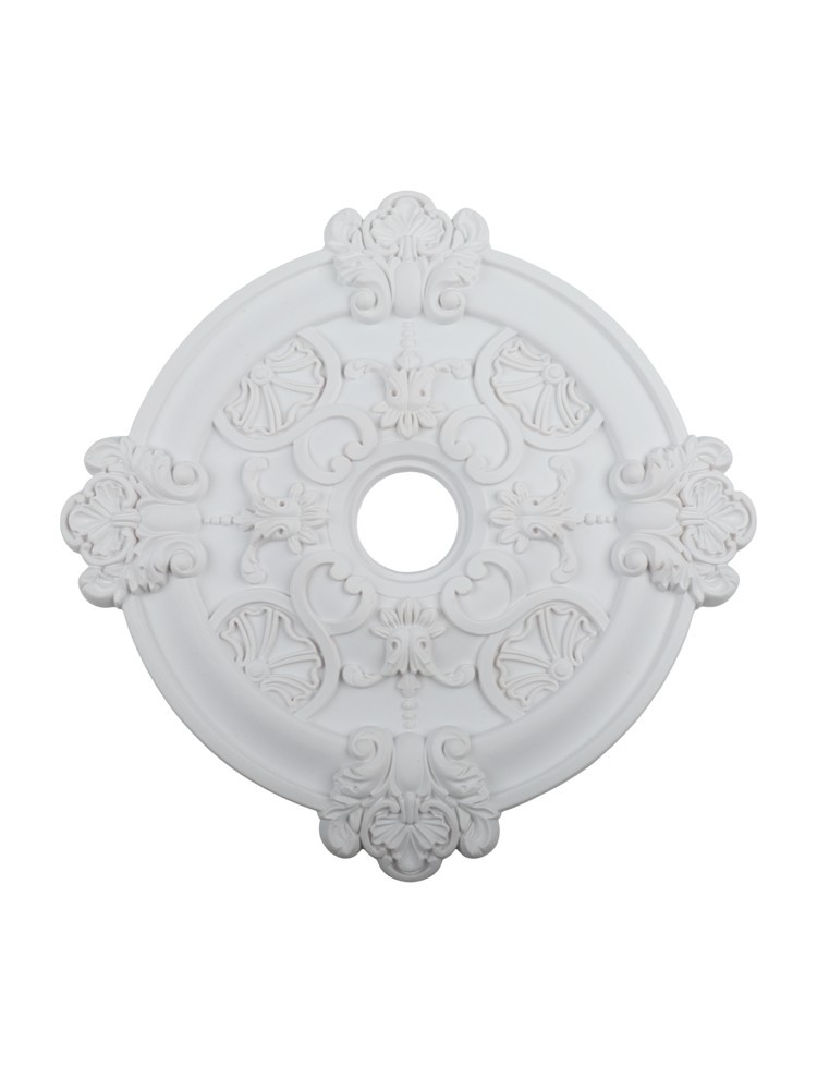 Lightweight Circular PU Lamp Base Secure Attachment for Your Ceiling Lighting