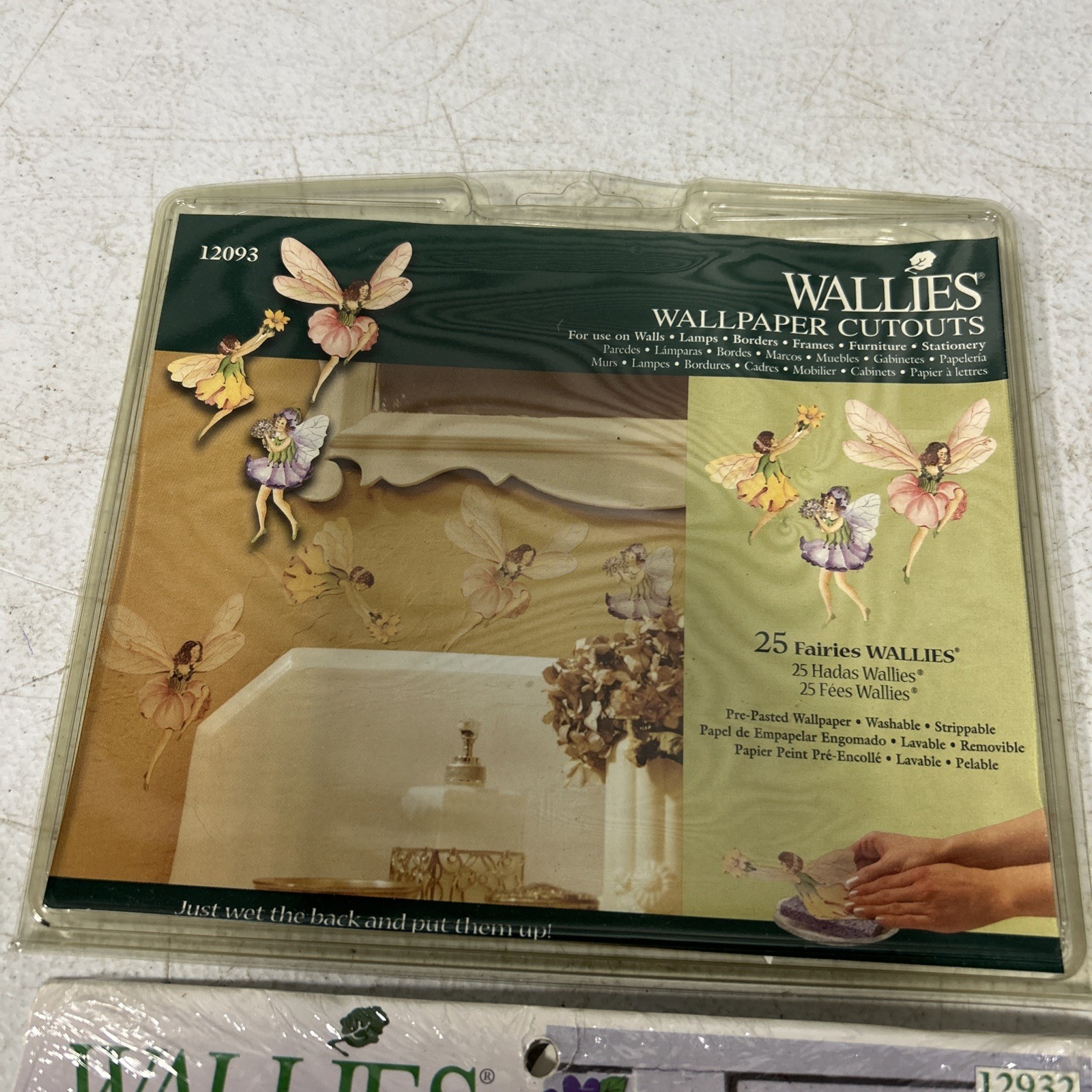 Fairy Princess And Butterflies FlowerWall Decor Stickers Decal Border 50 Wallies