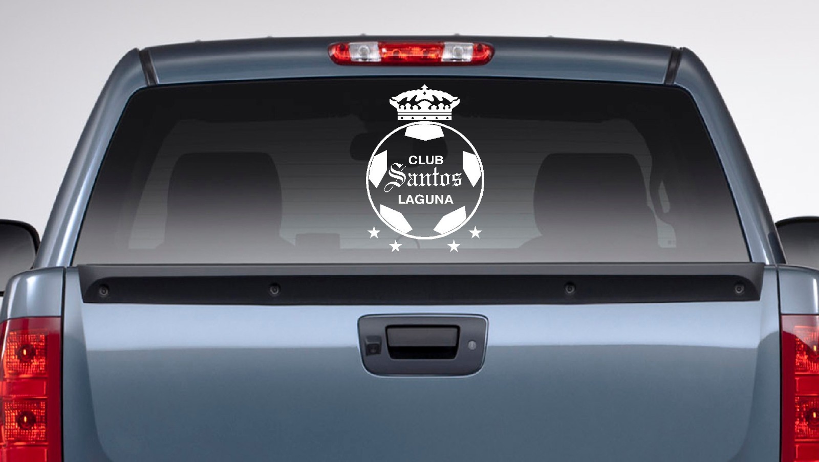DECAL FOR CLUB SANTOS LAGUNA SOCCER FUTBOL VINYL STICKER LA LIGA MEXICO