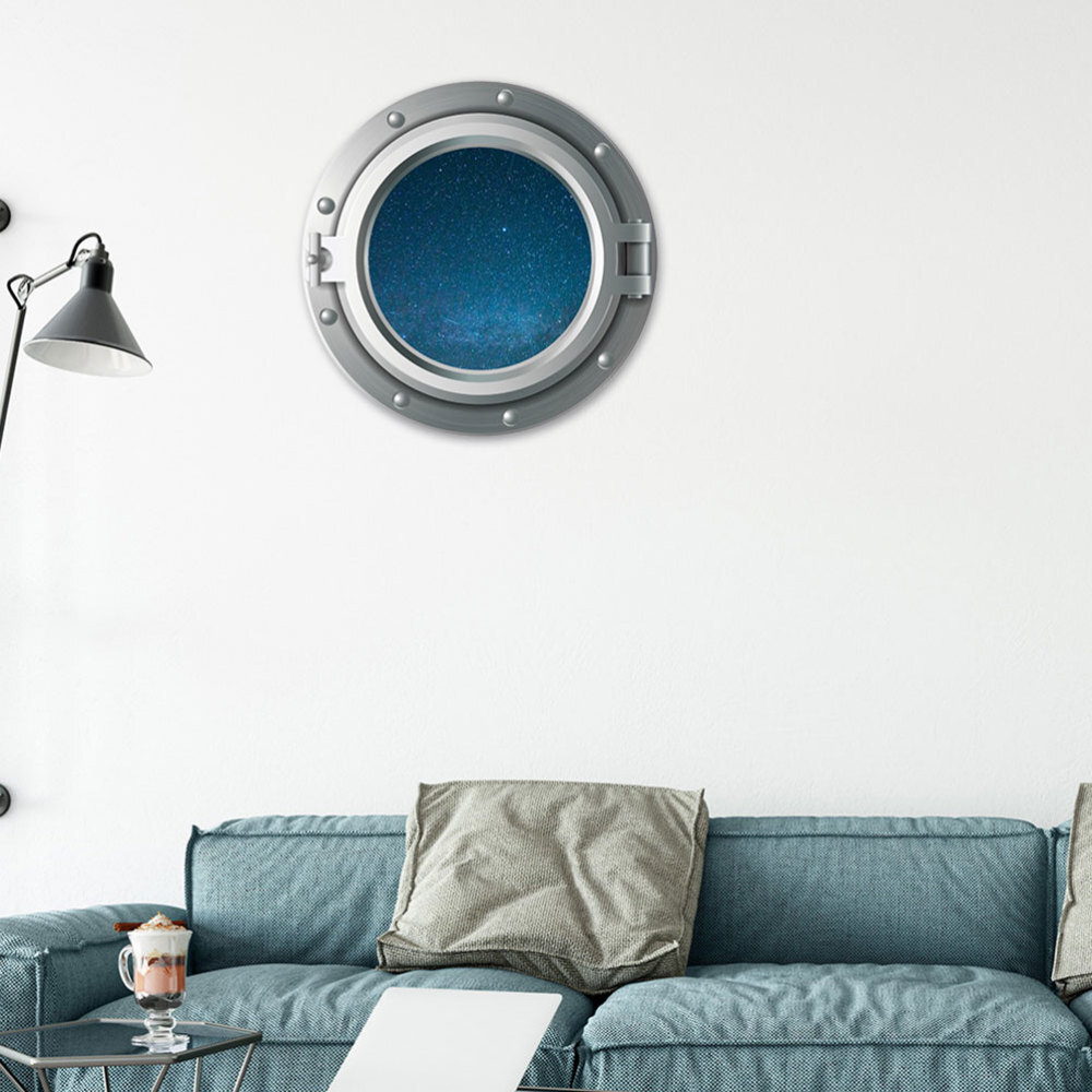 Airplane Porthole Wall Stickers Airplane Window View Sticker