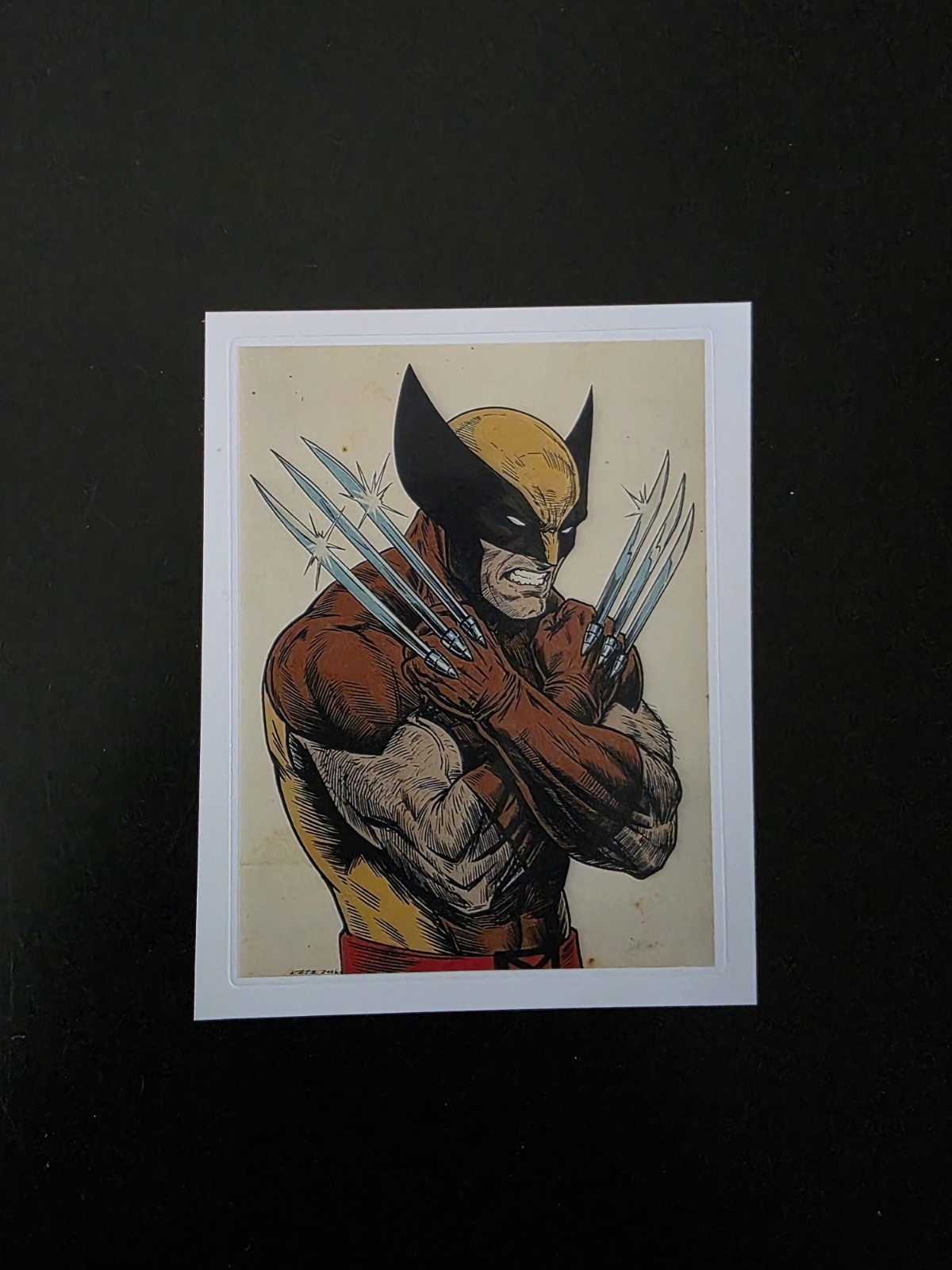 Marvel Wolverine, Sabertooth, Juggernaut, Cable, Rogue, Apocalypse Stickers 1/2