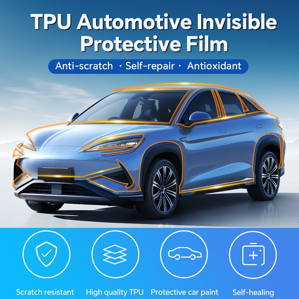 For BYD Sealion 7 EV 2024 2025 Precut Paint Protection Film Clear PPF TPU Glossy