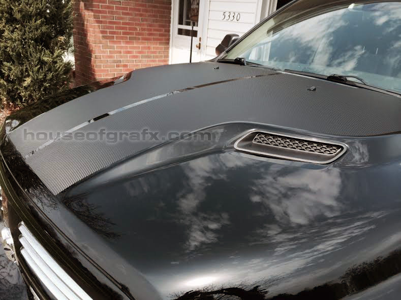 Performance Sport Solid Split Hood Stripe Stripes Decals Fit 2009-2018 Dodge Ram