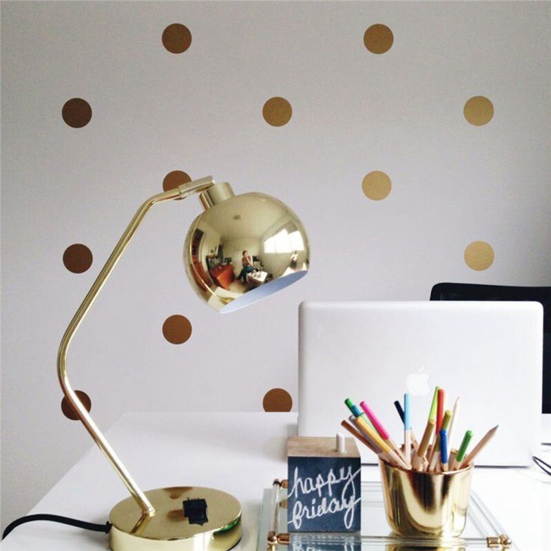 Stickers Decal Dot Wall Decor Spots Child Kids Polka Circle – 3 Colors Vinyl Art