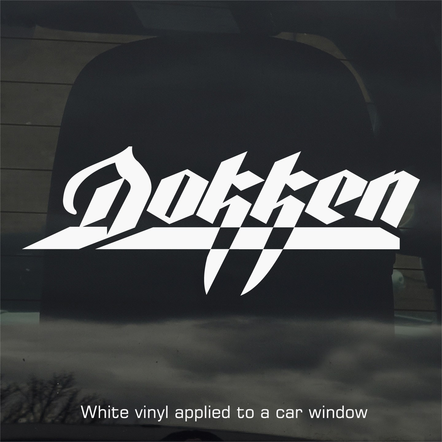 DOKKEN 10 INCH VINYL DECAL / STICKER