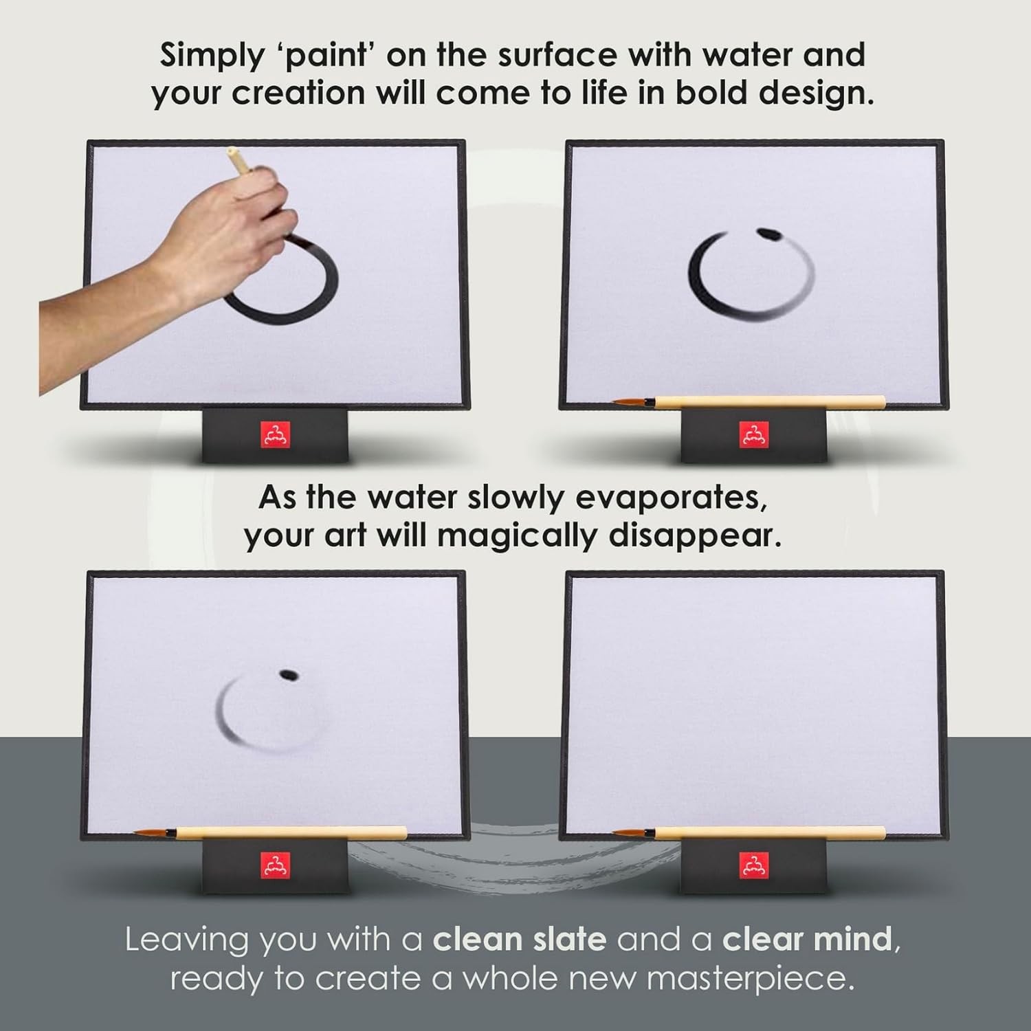 Buddha Board Original Water Painting Art Board Set Mindfulness Creative Zen