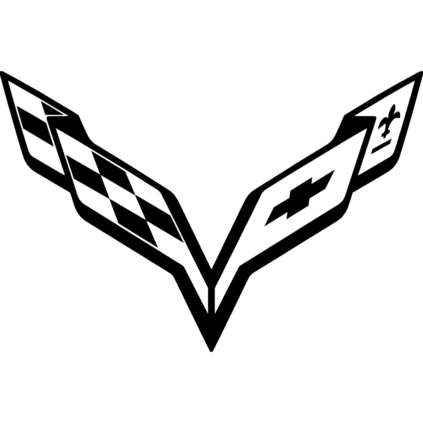 Corvette C7 Vinyl Decal Die Cut