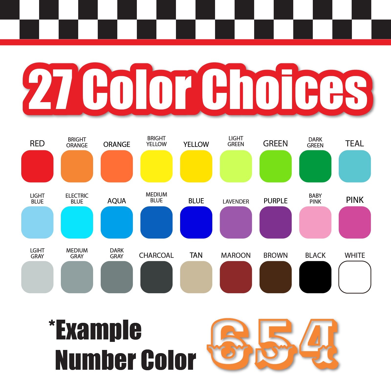 3x 3 Digit Custom Single Number Stickers Decal Locker Door Mailbox Ewert