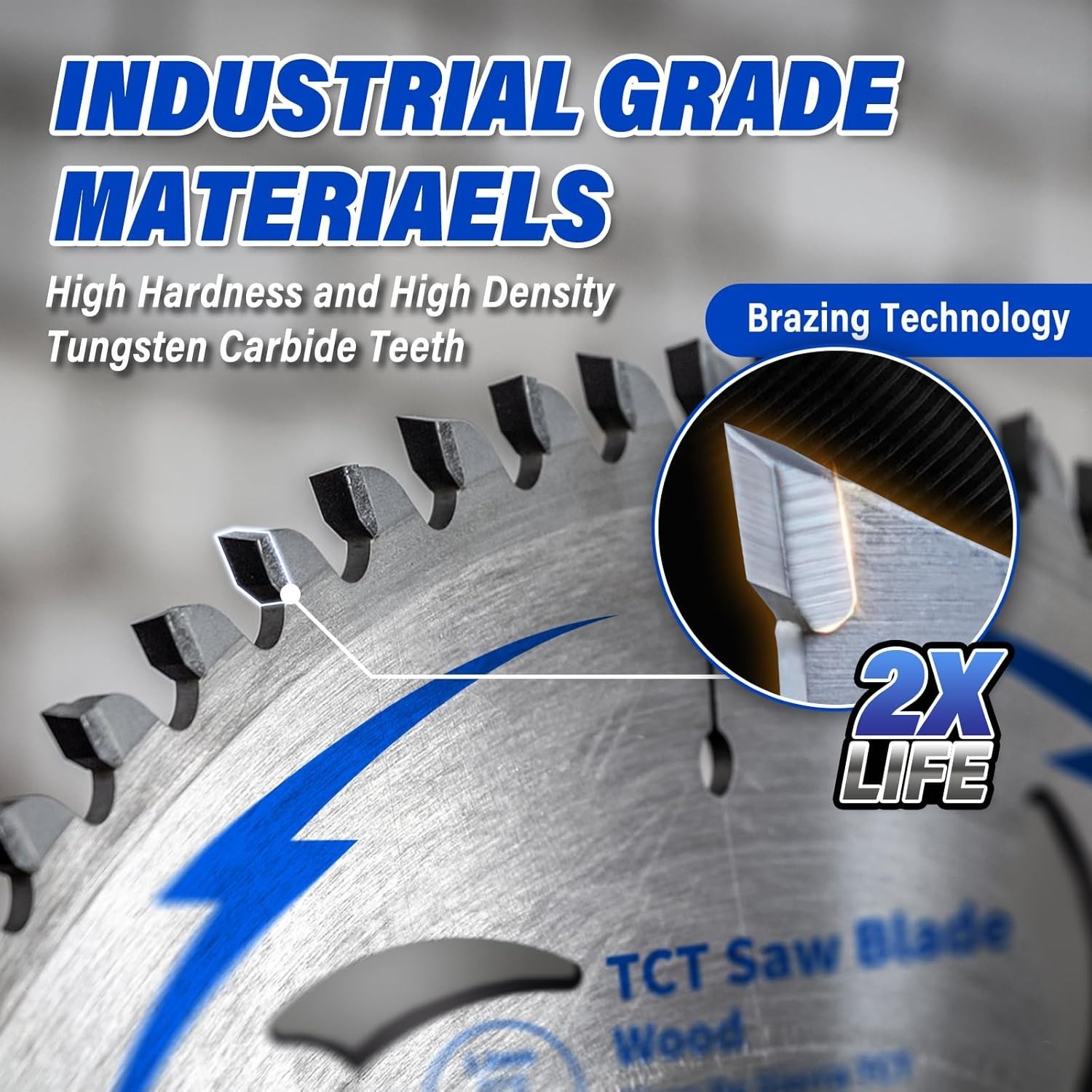10 Pack 7-1/4 Inch 24T Circular Saw Blade, Saw Blade Arbor Size 5/8… Fast Ship