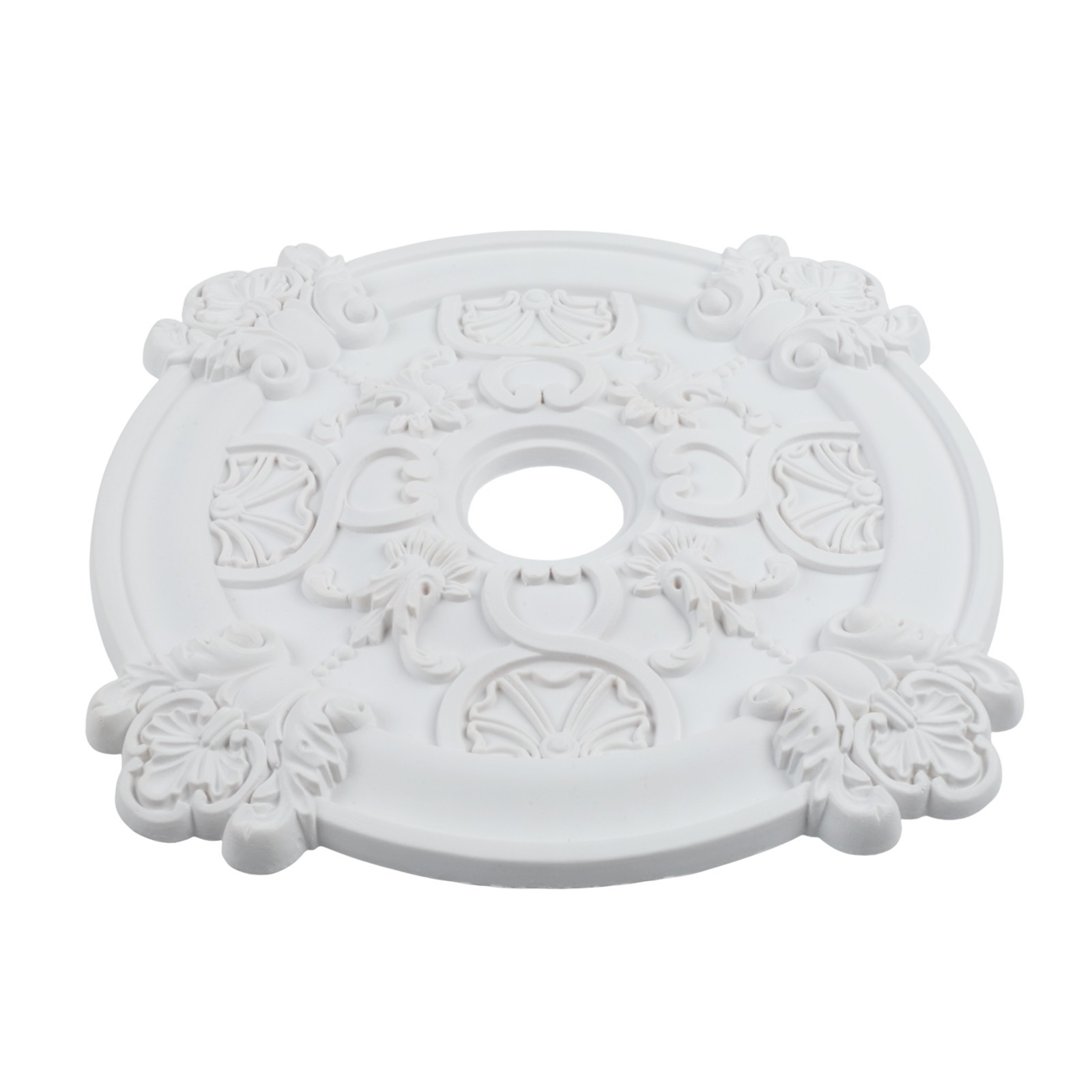 Lightweight Circular PU Lamp Base Secure Attachment for Your Ceiling Lighting