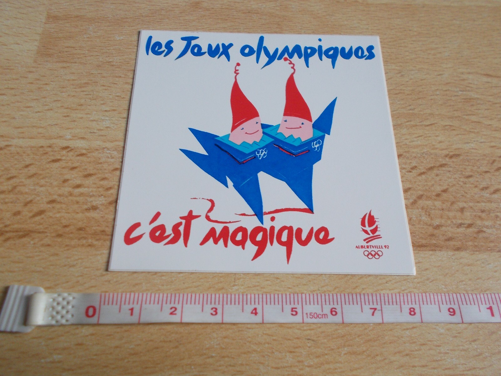 Sticker All Games Olympics C'Est Magic Trick – Albertville