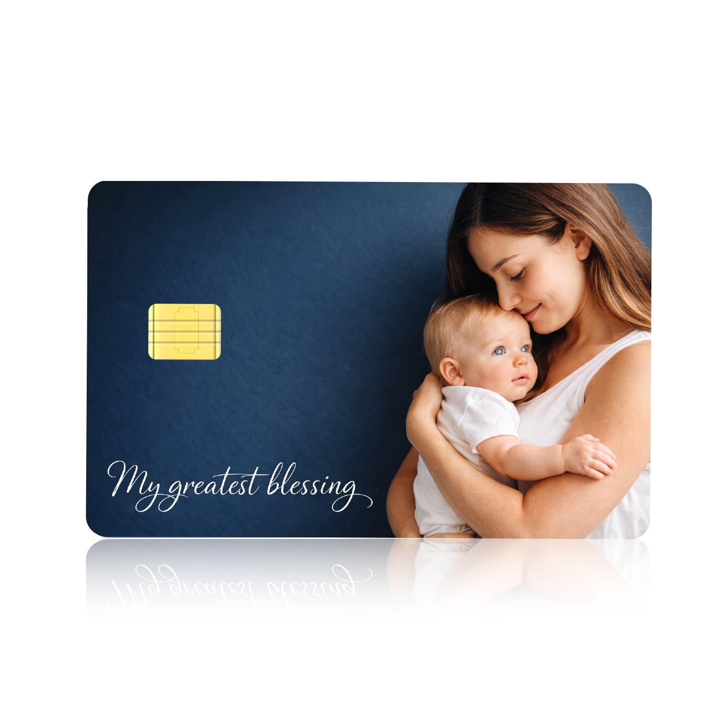 Custom Credit Card Wrap Skin Sticker Personalized Image Name Vinyl