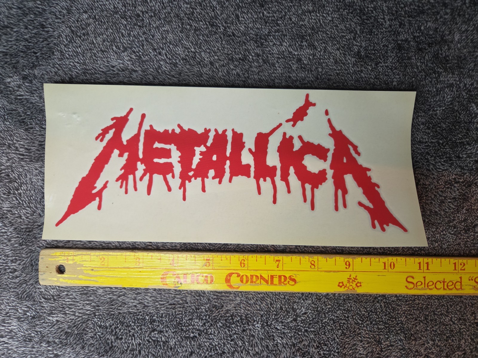 Vintage Metallica Vinyl Sticker Lot (3 Stickers) Grafx 1997-1998 Car Decals