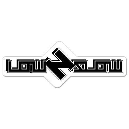 Low N Slow car bumper sticker decal 8" x 3"